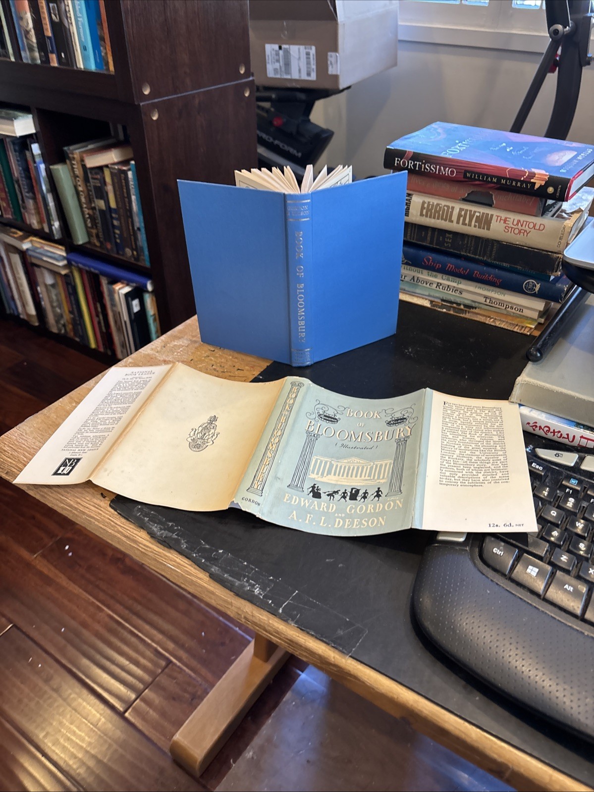 THE BOOK OF BLOOMSBURY (Illustrated) by Edward Gordon & A.F.L. Deeson 1950 hcdj