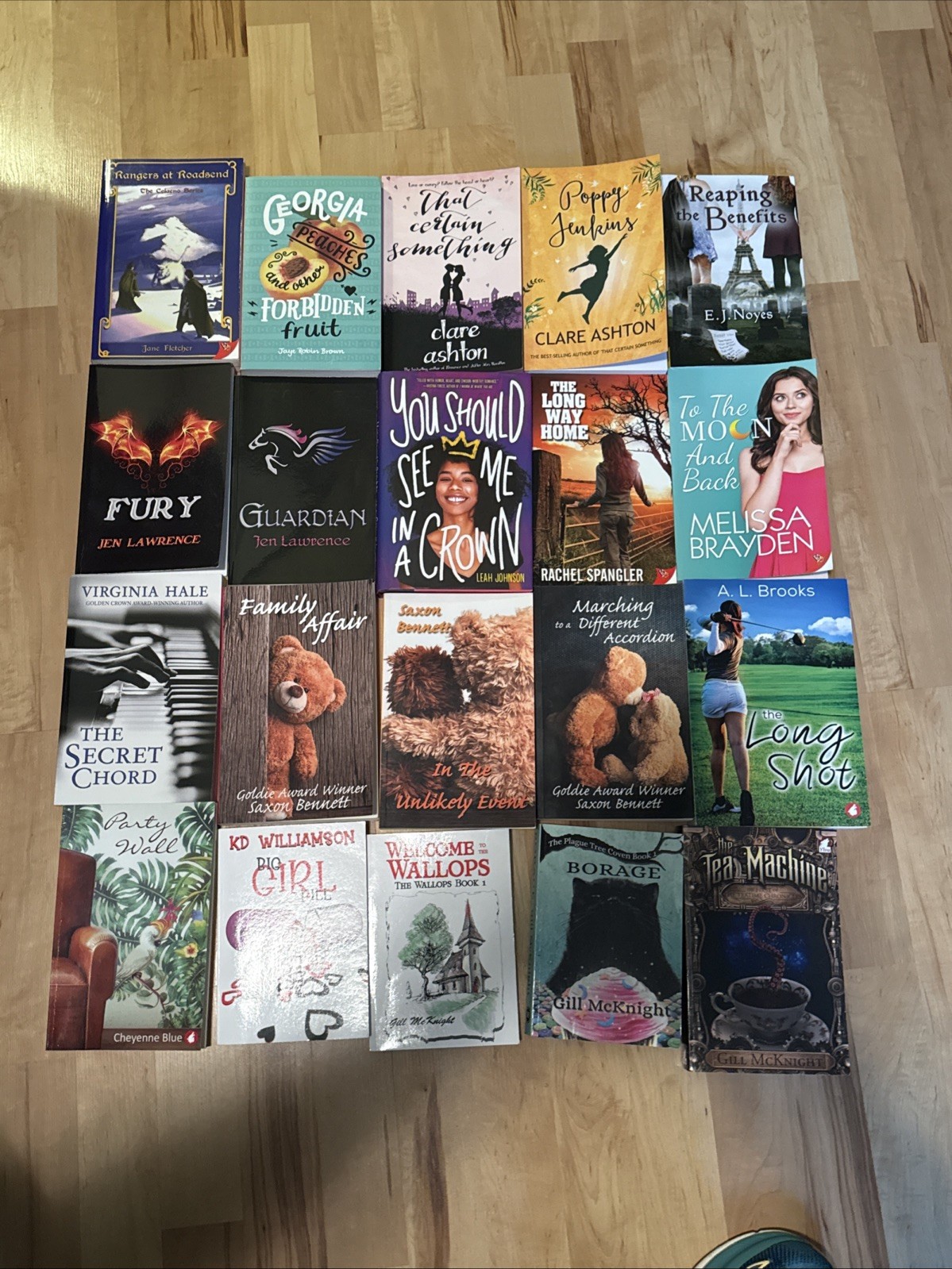 Lot of 20 Sapphic Books All In Good Condition Condition From Various Authors
