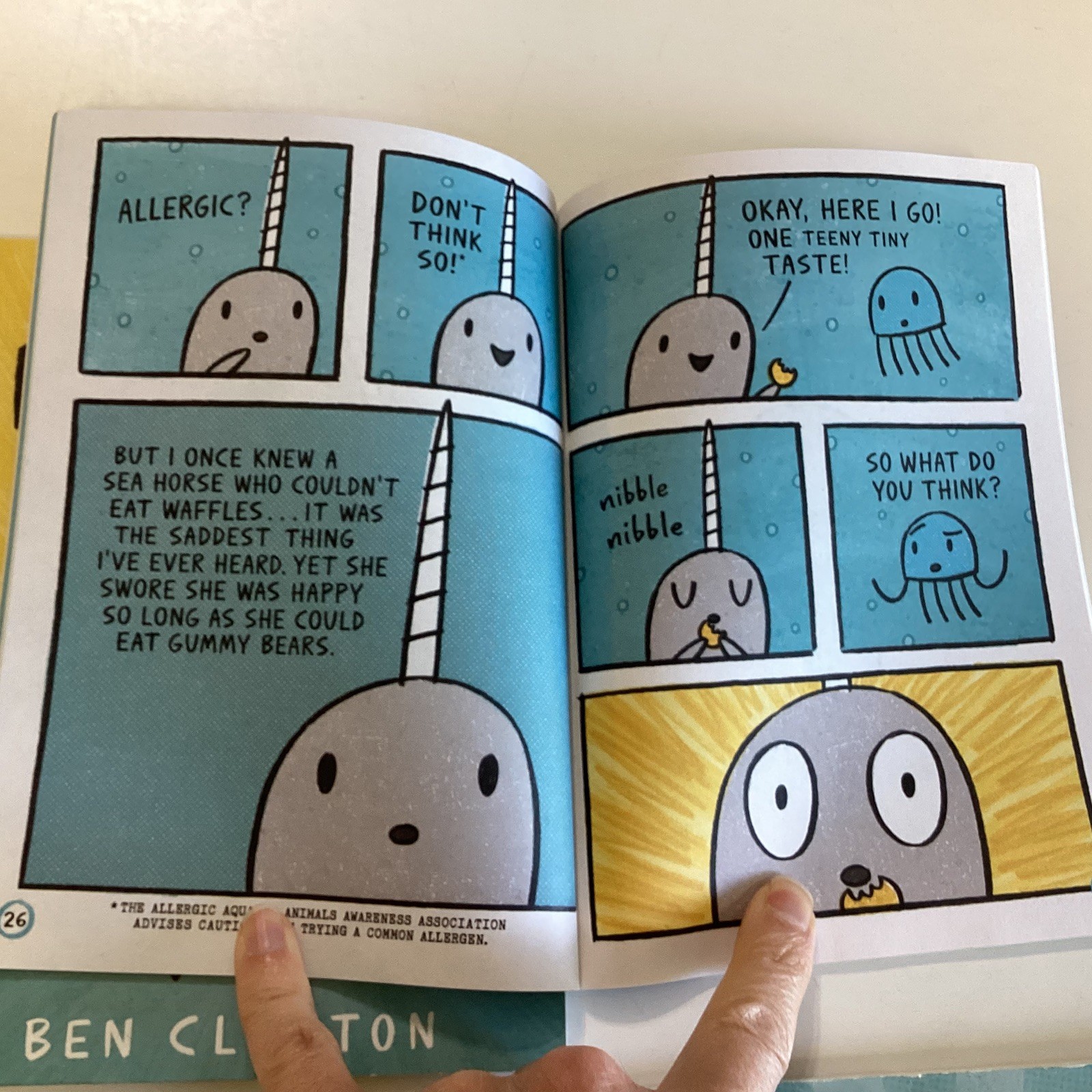 Ben Clanton Narwhal 1-4 Kindergarten 1st 2nd Grade Graphic Novel 4 Book Lot