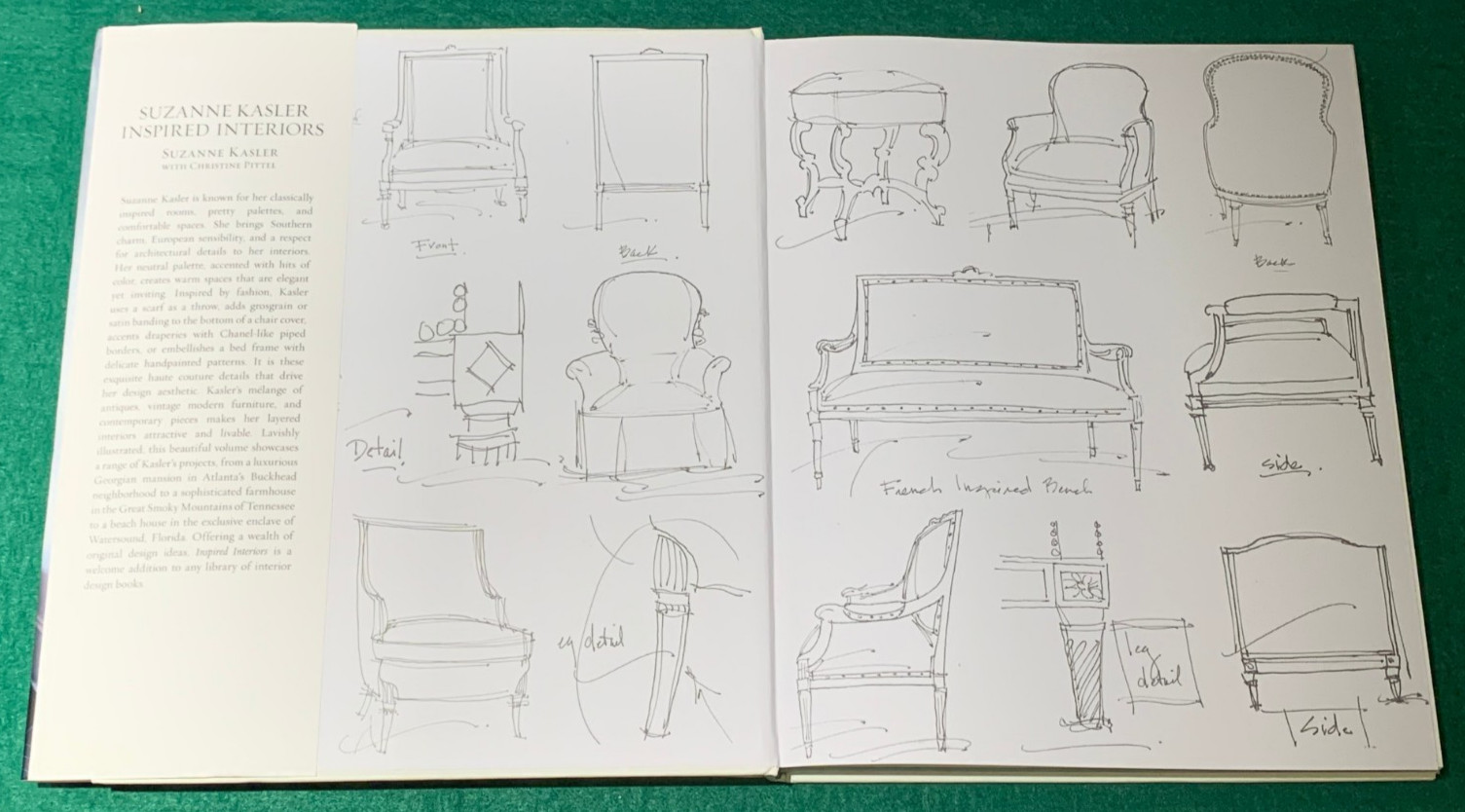 Suzanne Kasler Inspired Interiors 4th Print HC DJ 2013 Rizzoli Design