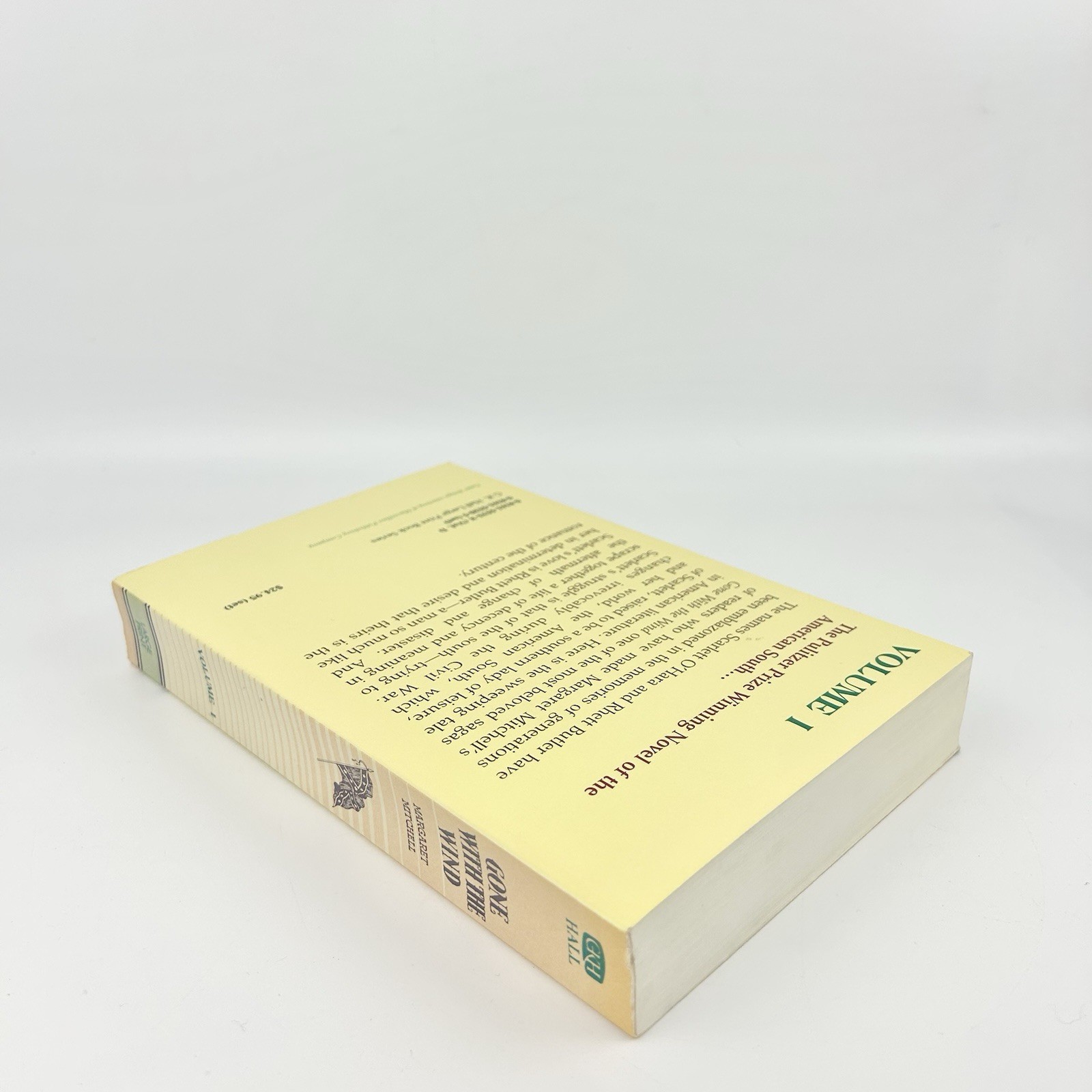 Rare Gone With The Wind Volume 1 & 2 Mitchell GK Hall Large Print Paperbacks