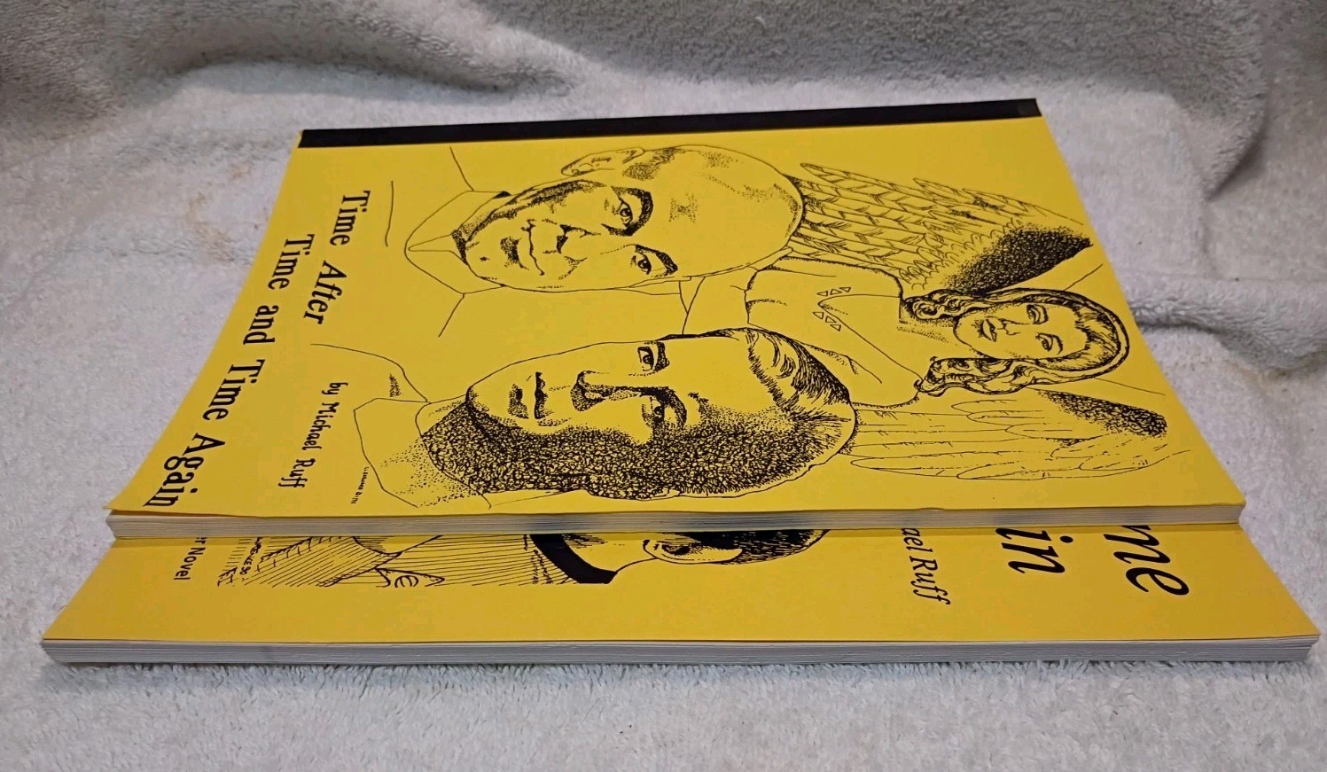 Lot of 2 Star Trek Fanzine. “Time After Time And Time Again” Crossover.
