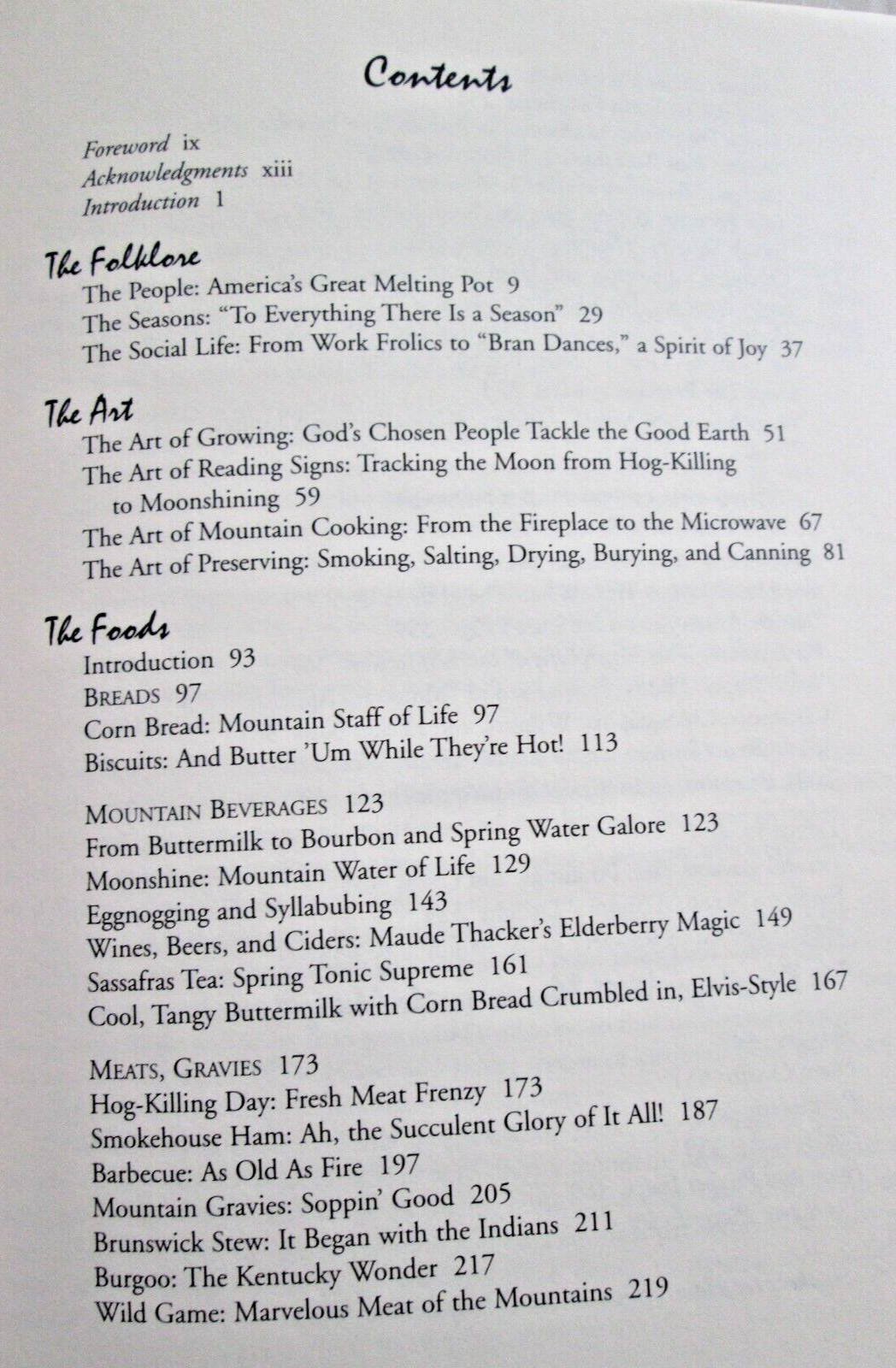 Smokehouse Ham, Spoon Bread, & Scuppernong Wine: So. Appalachian Cooking 1st Ed.