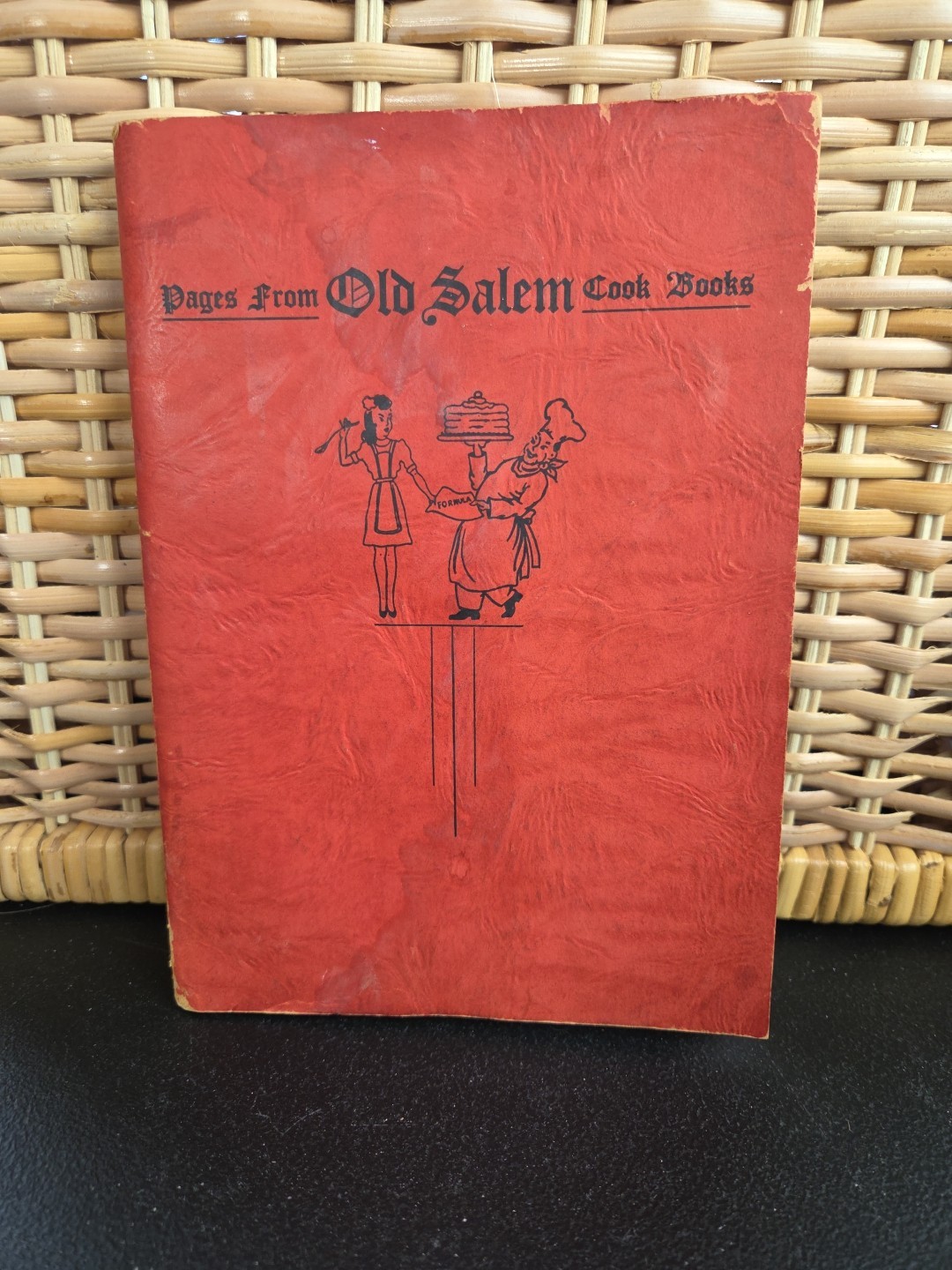 Vintage 1945 Salem Cookbook Recipes Pages From The Old Winston Salem NC Book