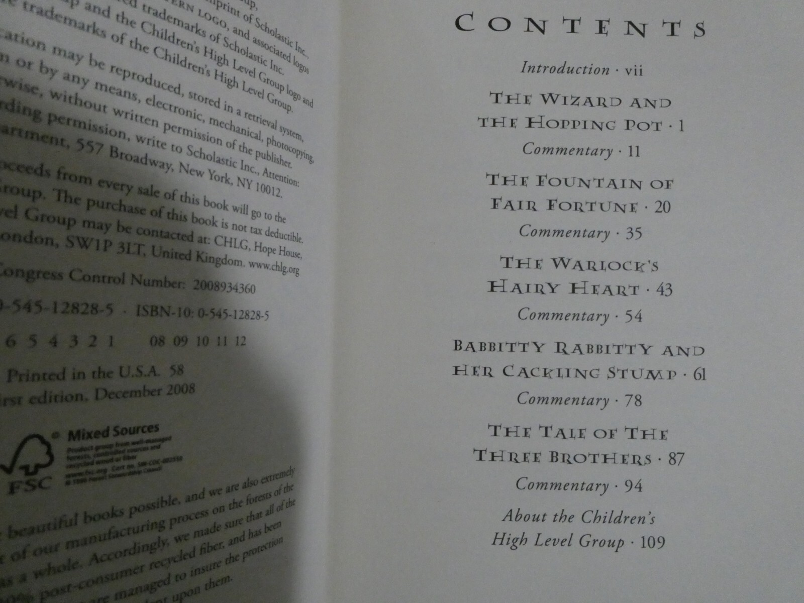The Tales of Beedle the Bard !st Ed by J. K. Rowling (2008) 111 pages H/c
