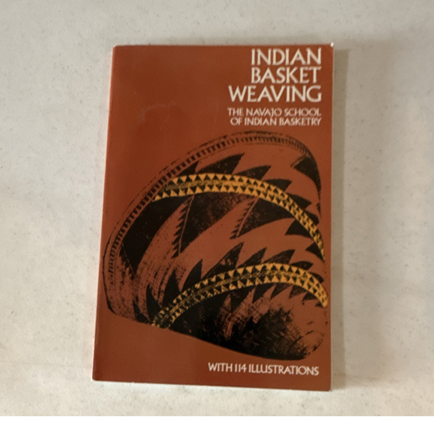 The Navajo School of Indian Basketry Indian Basket Weaving PB Illus Dover