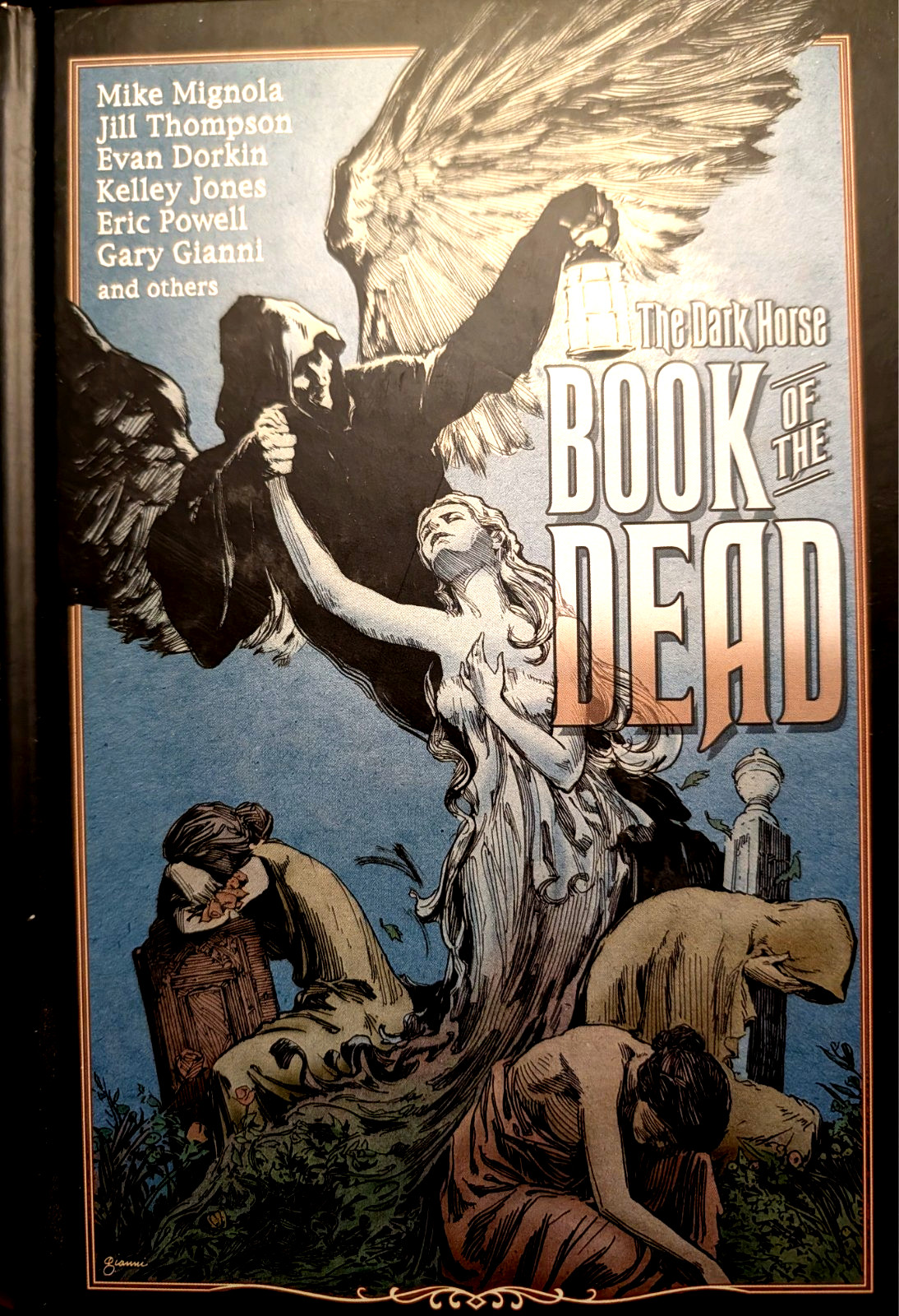 THE DARK HORSE BOOK OF THE DEAD Mike Mignola & Evan Dorkin! Hardcover! Near Mint