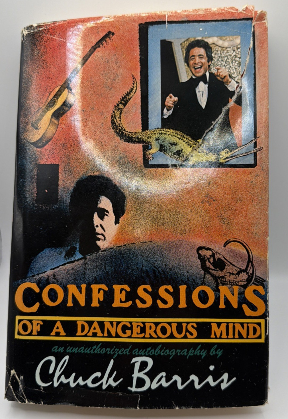 Confessions of a Dangerous Mind – Chuck Barris HC w/ DJ 1984 1st Edition Memoir