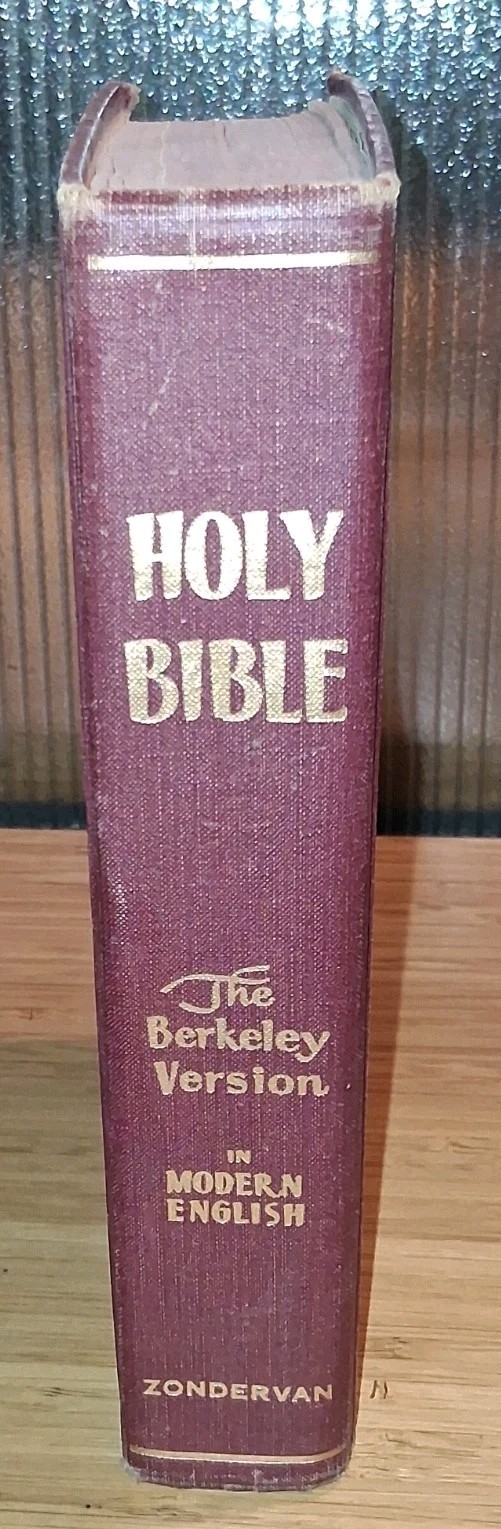 Holy Bible The Berkeley Version in Modern English 1959 3rd Edition Zondervan, HC