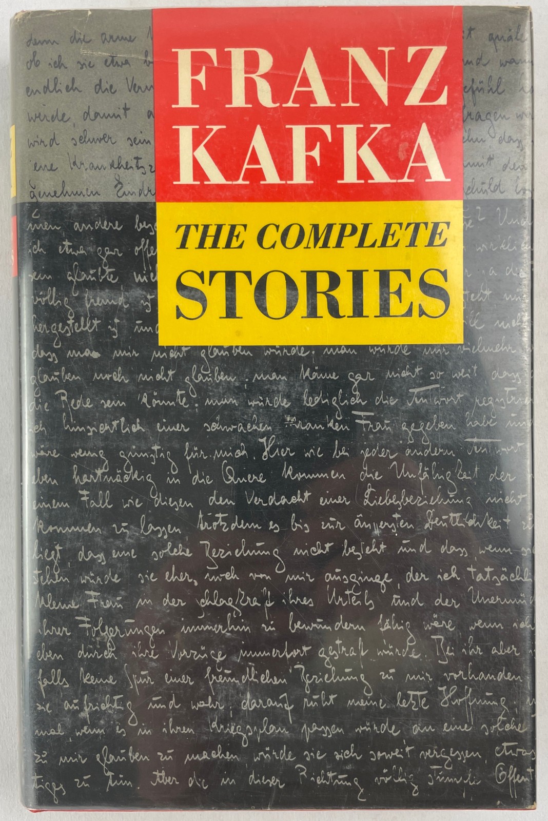 The Complete Stories, Franz Kafka, 1972, Short Stories, HCDJ