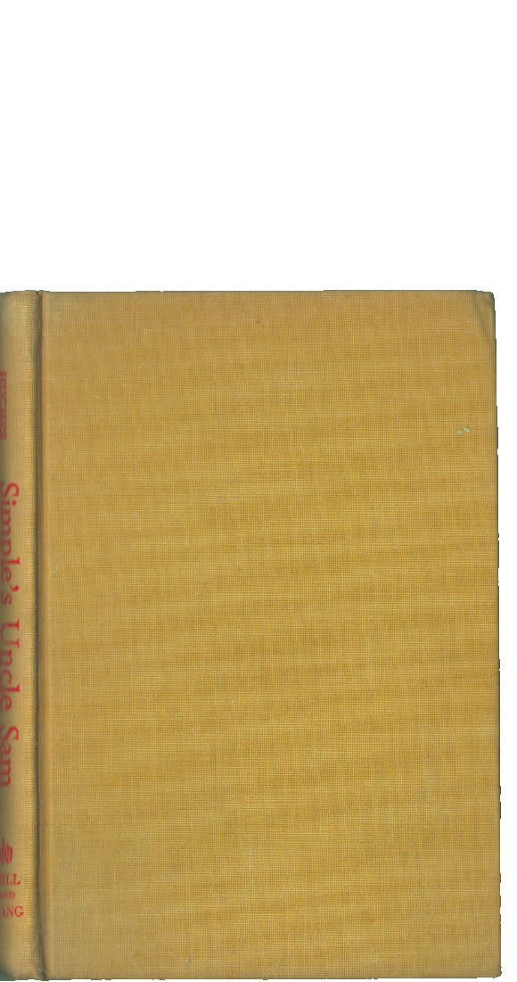 Simple’s Uncle Sam Langston Hughes 1965 First Edition Hill and Wang