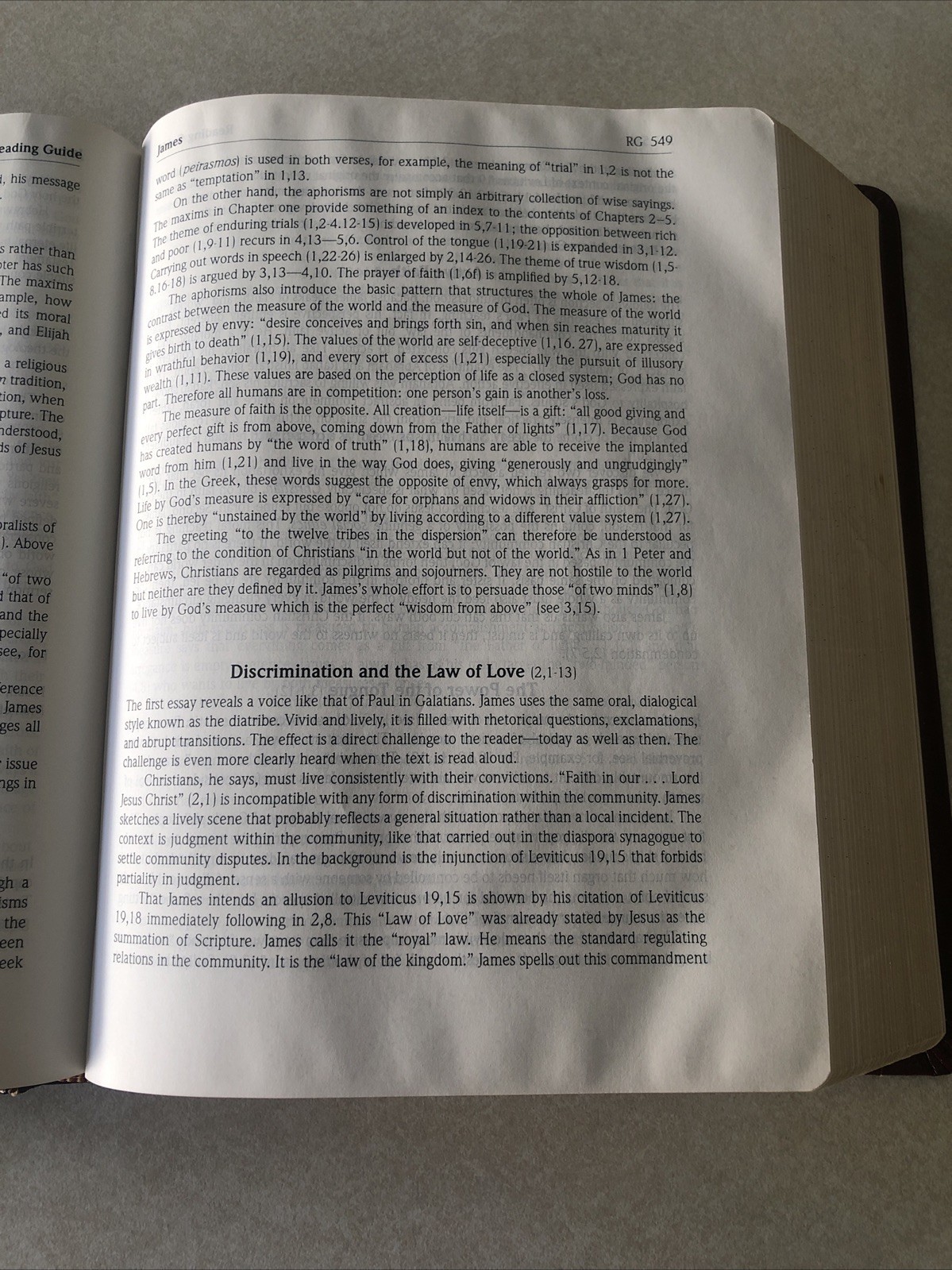 The Catholic Study Bible: New American Bible, Leather Bound, by Oxford, #4211