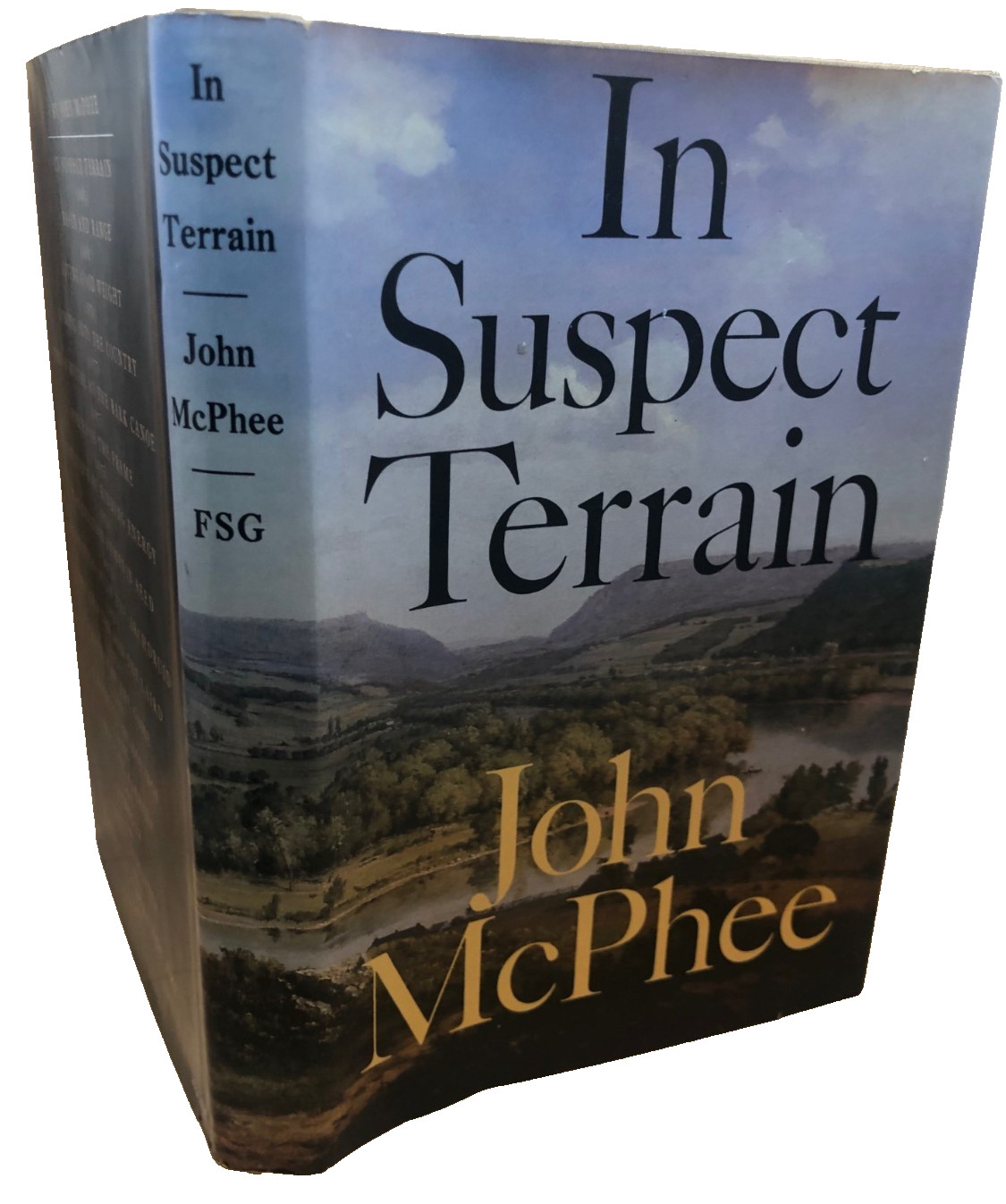 In Suspect Terrain John McPhee 1st Print VINTAGE OLD VTG GEOLOGY SCIENCE HC/DJ