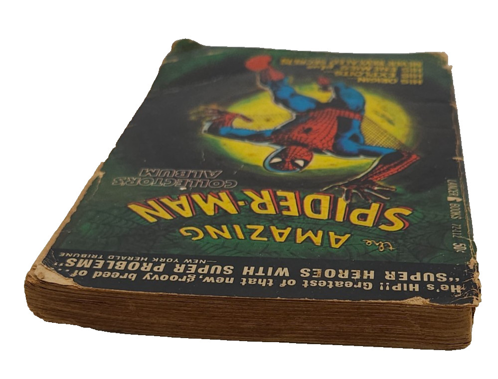 The Amazing Spider-Man Collector’s Album Paperback By Stan Lee Lancer 1966