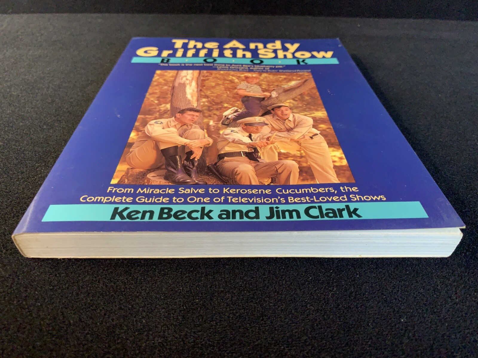The Andy Griffith Show Book by Ken Beck & Jim Clark 1985 SIGNED