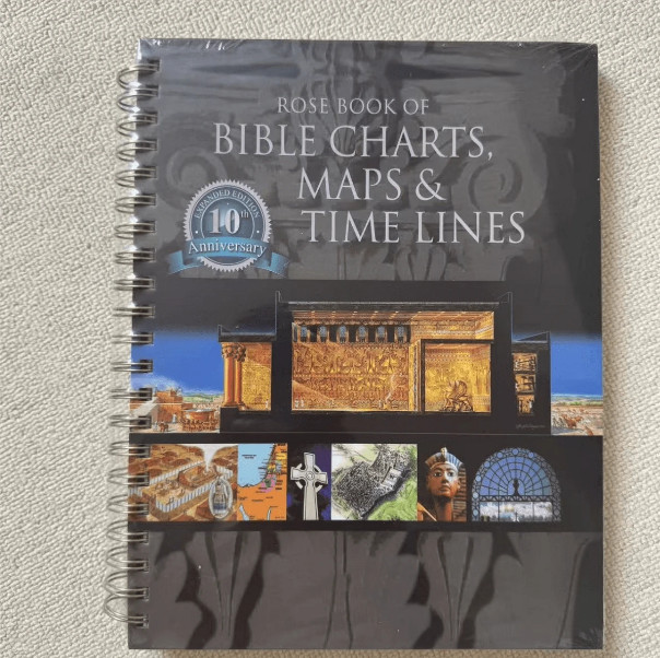 Rose Book of Bible Charts, Maps & Time Lines Vol. 1: 10th Anniversary Edition by