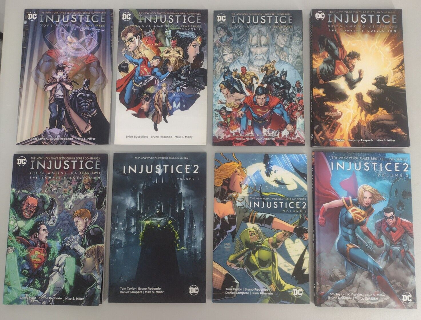 Injustice Lot of 8 – Gods Among Us Etc – DC Comics