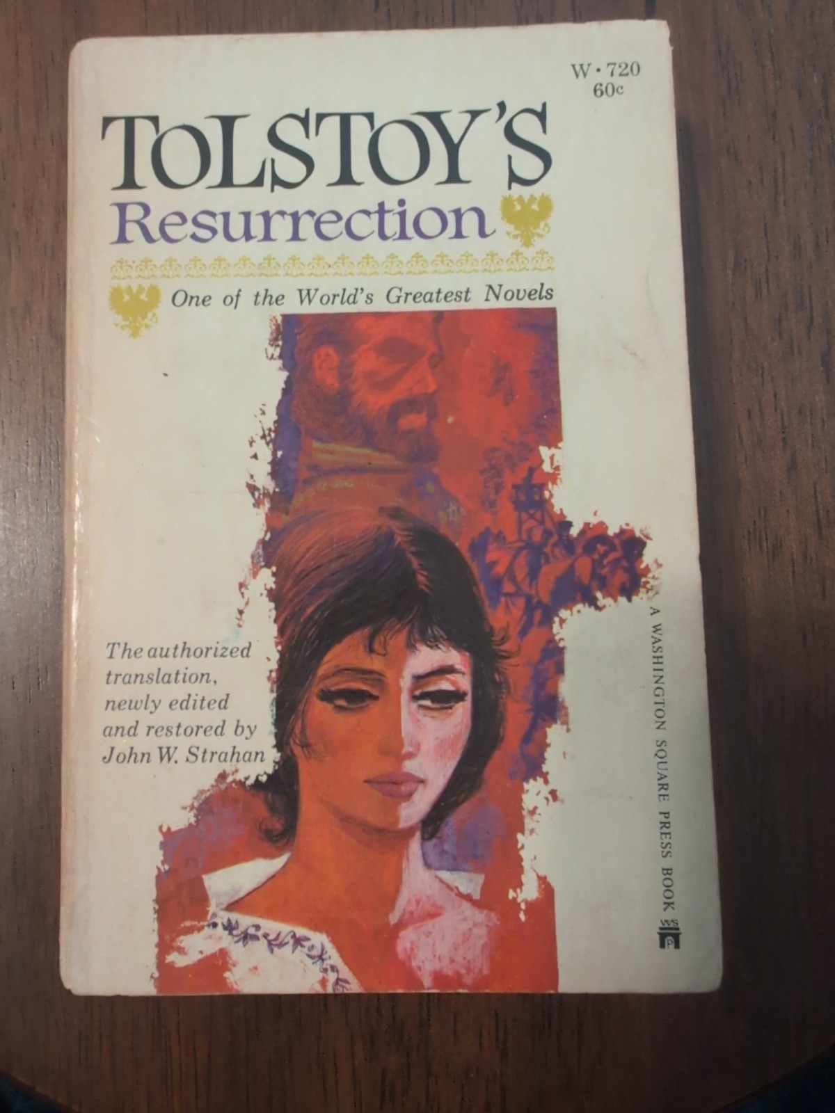 Tolstoy’s Resurrection | Novel 1968 | Washington Square Press