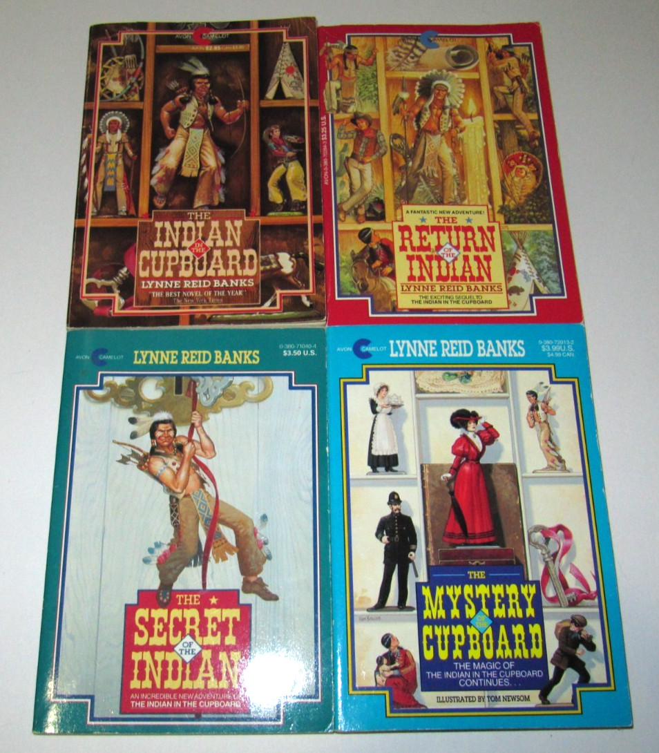 The Indian in the Cupboard by Lynne Reid Banks TPB #1-4 Return Secret Mystery