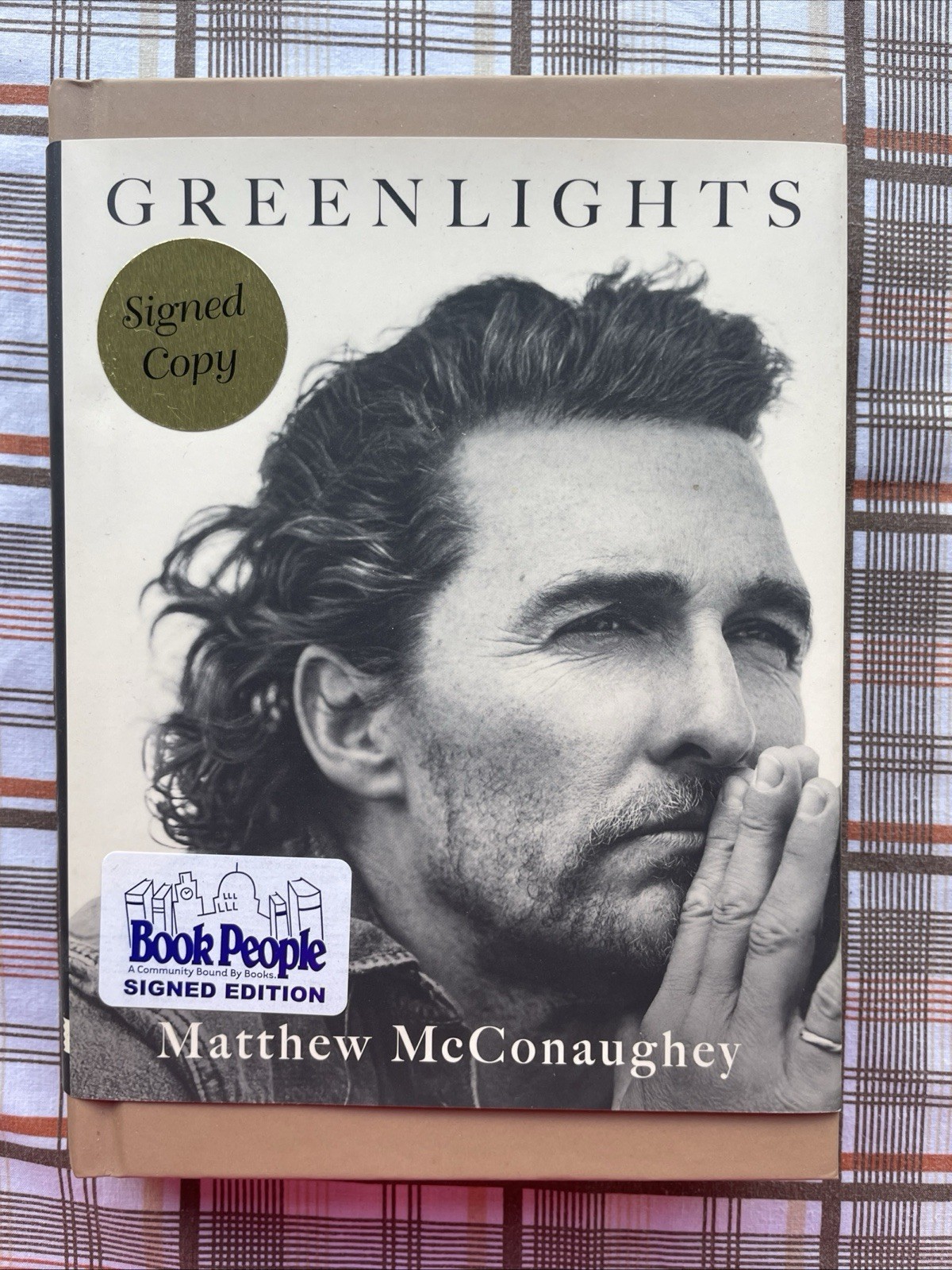 Greenlights by Matthew McConaughey (SIGNED 2020 1st Edition HCDJ Autograph)