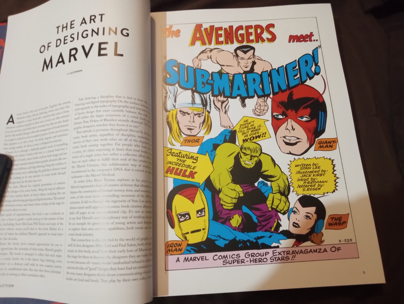 MARVEL BY DESIGN (2021) very large hardback book on comic book art and design