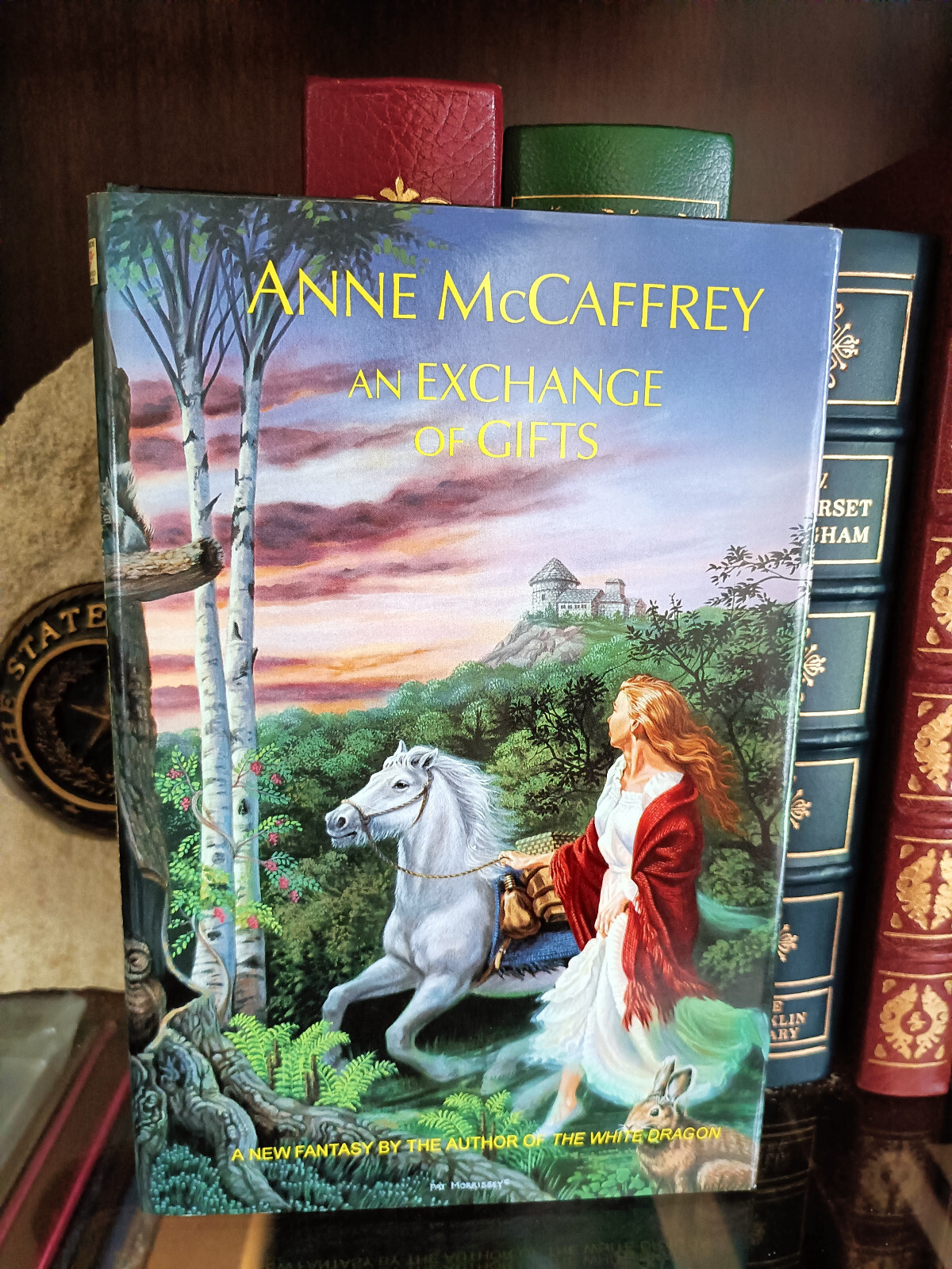 AN EXCHANGE OF GIFTS_Anne Mccaffrey_HCDJ_1995_1st Edition / First Prnt_Very Good