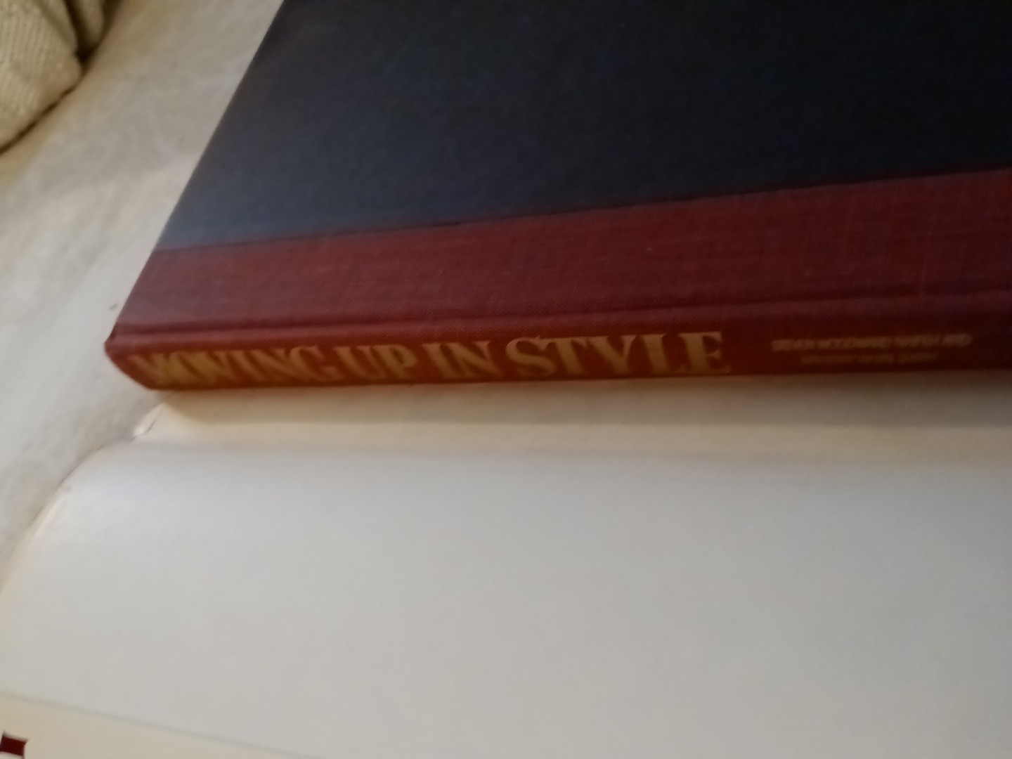 Moving Up In Style by Steven Woodward 1980 Vintage HC/DJ