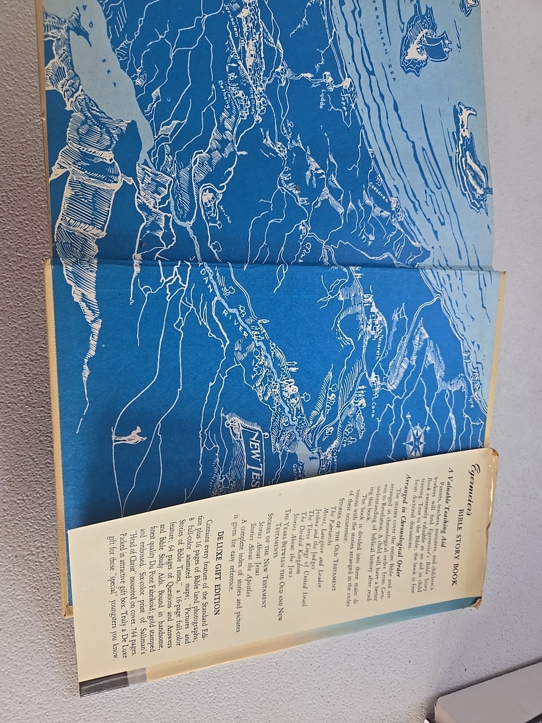 1955 Egermeier’s Bible Story Book Revised Standard Ed. Warner Press