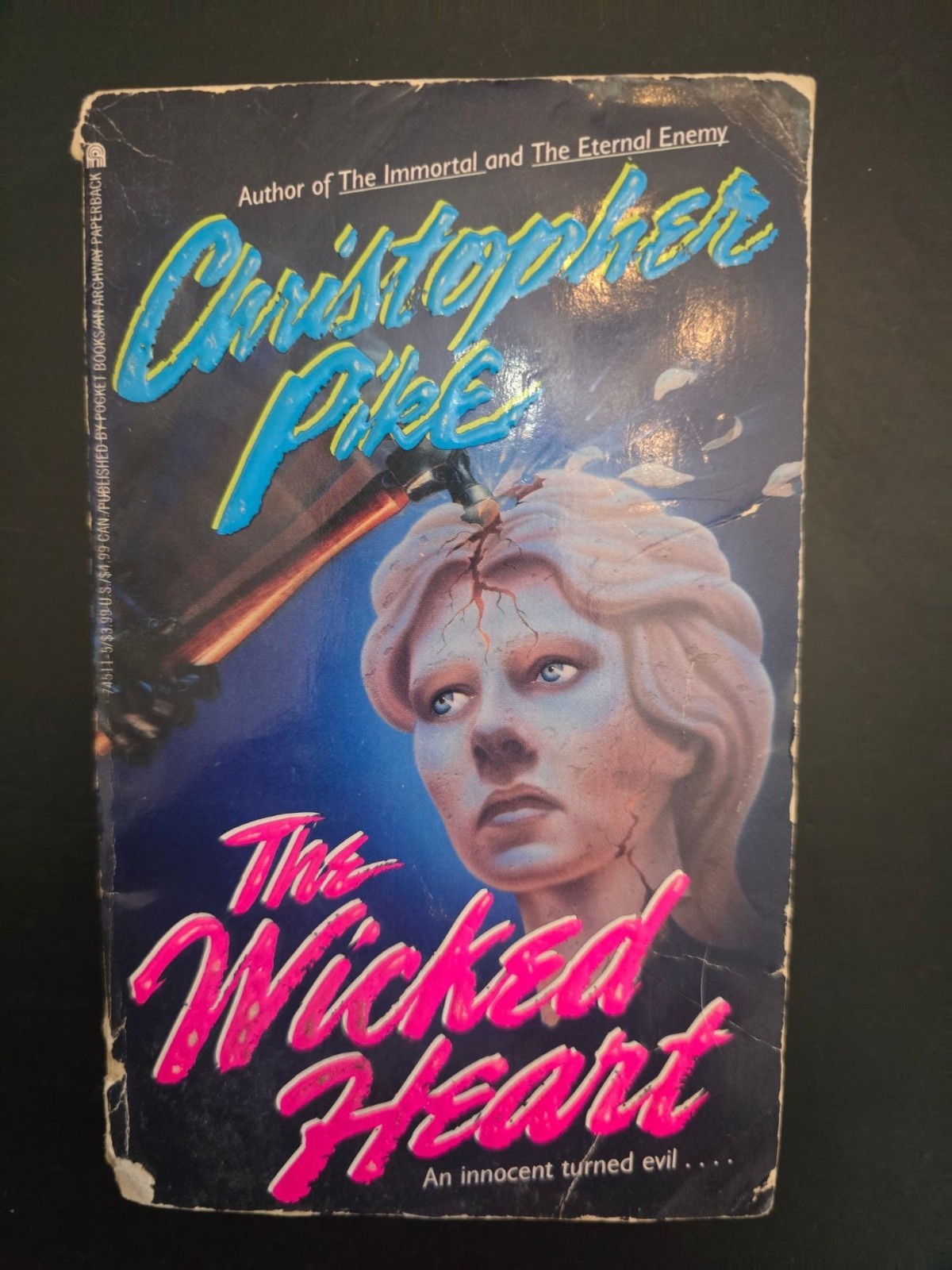 The Wicked Heart by Christopher Pike Vintage Horror Paperback Book