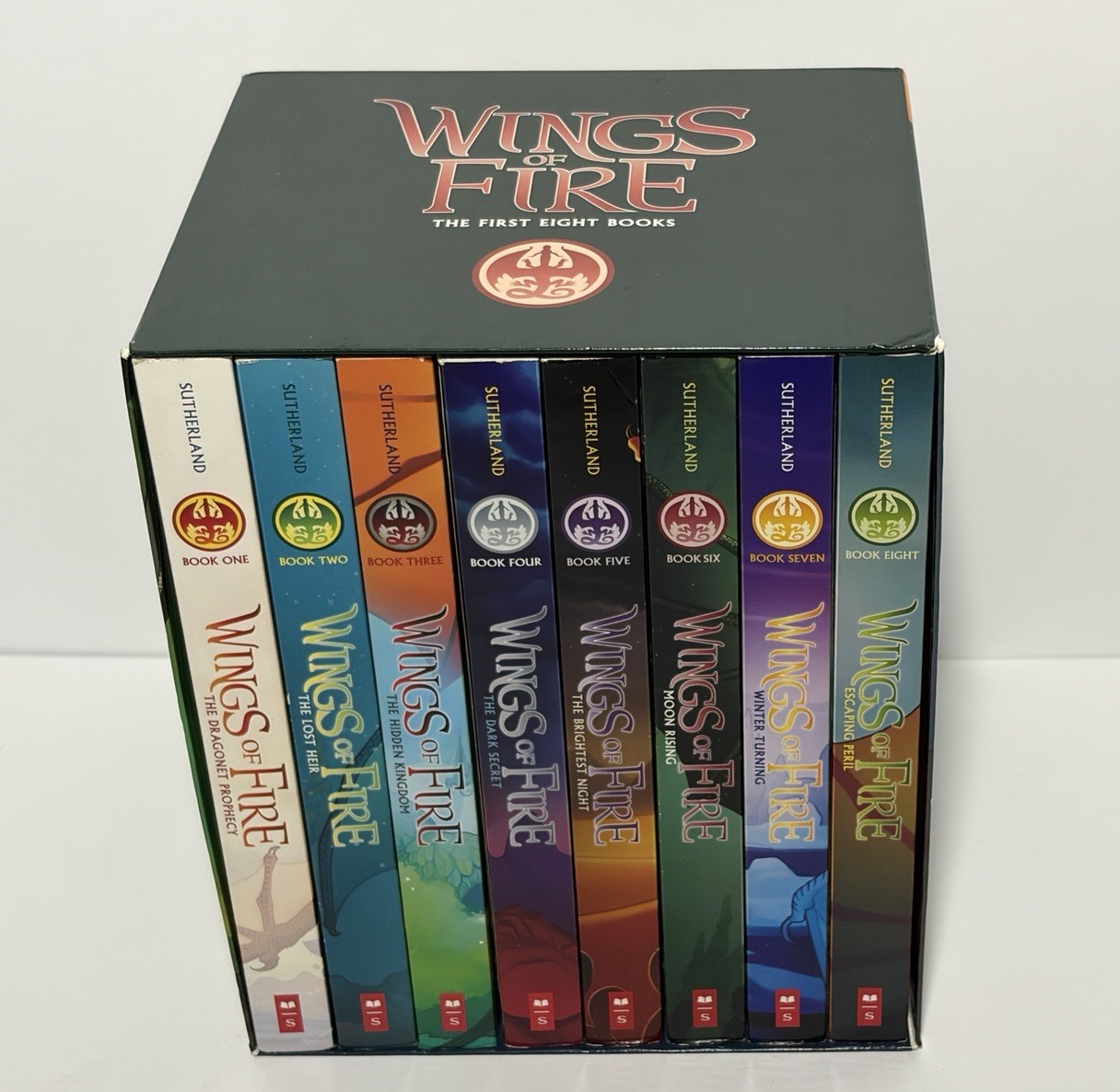 Wings of Fire Boxed Set The First Eight Tui T. Sutherland Paperback