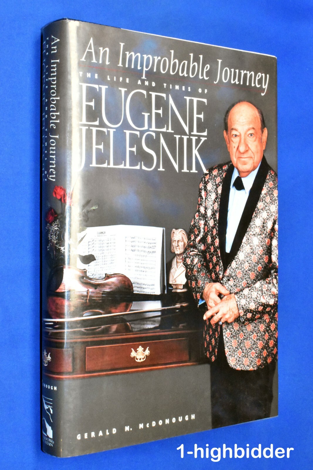 NEW! An Improbable Journey Eugene 1st Ed HCDJ Jelesnik Utah Mormon LDS Maestro