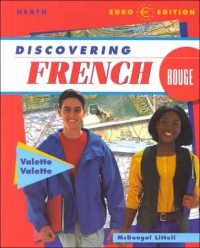 McDougal Littell Discovering French – Hardcover, by MCDOUGAL LITTEL – Acceptable