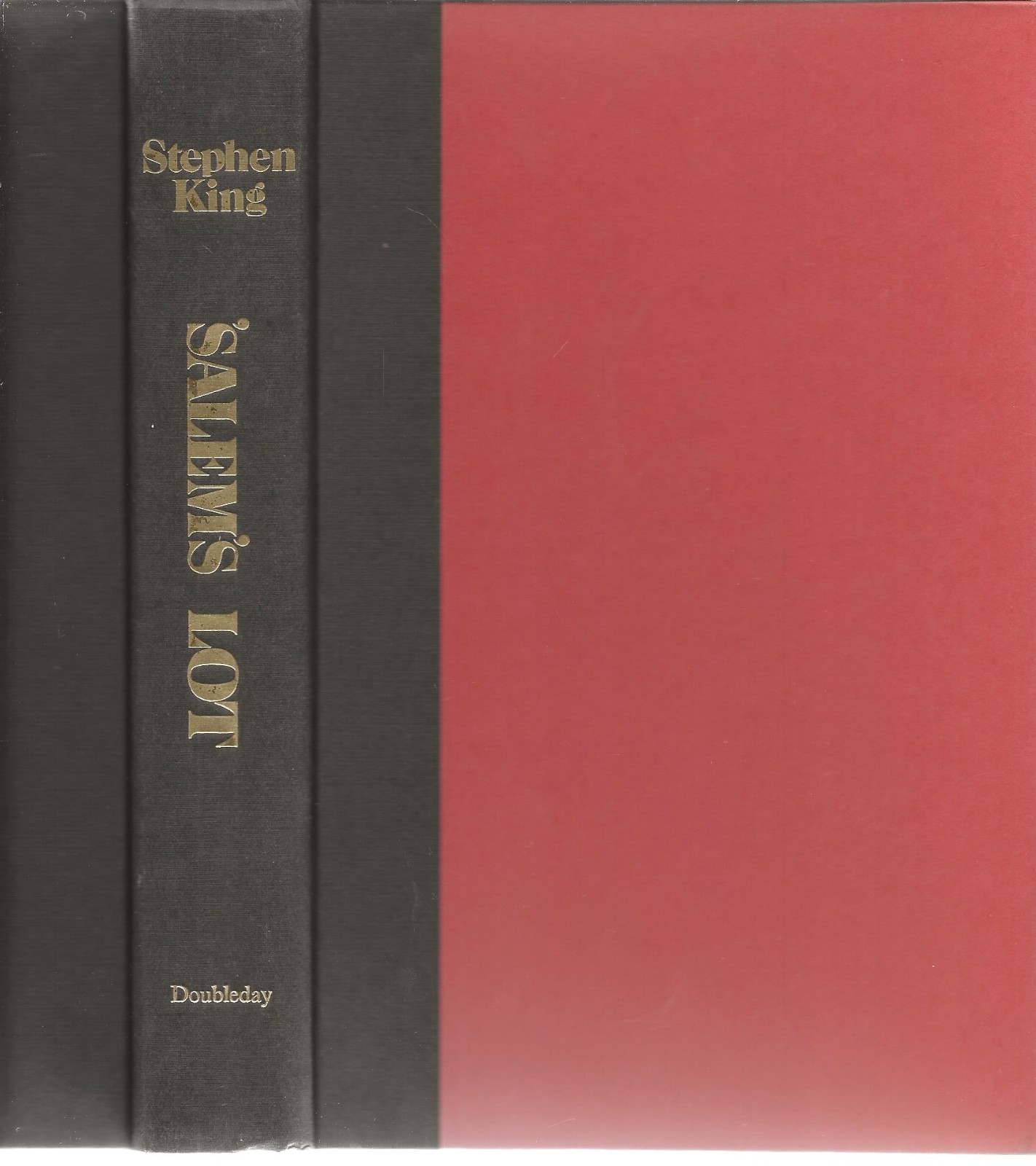 SALEM’S LOT STEPHEN KING HARDCOVER BOOK CLUB EDITION MISSING DUST JACKET MP8AA