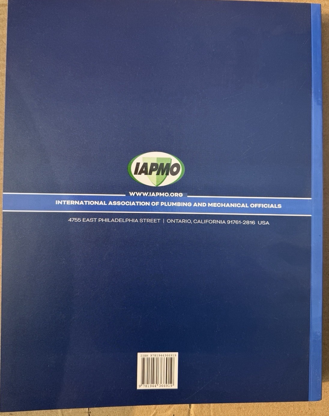 2024 Uniform Plumbing Code Soft Cover w/Tabs IAPMO/ANSI UPC 1 Free Shipping USA