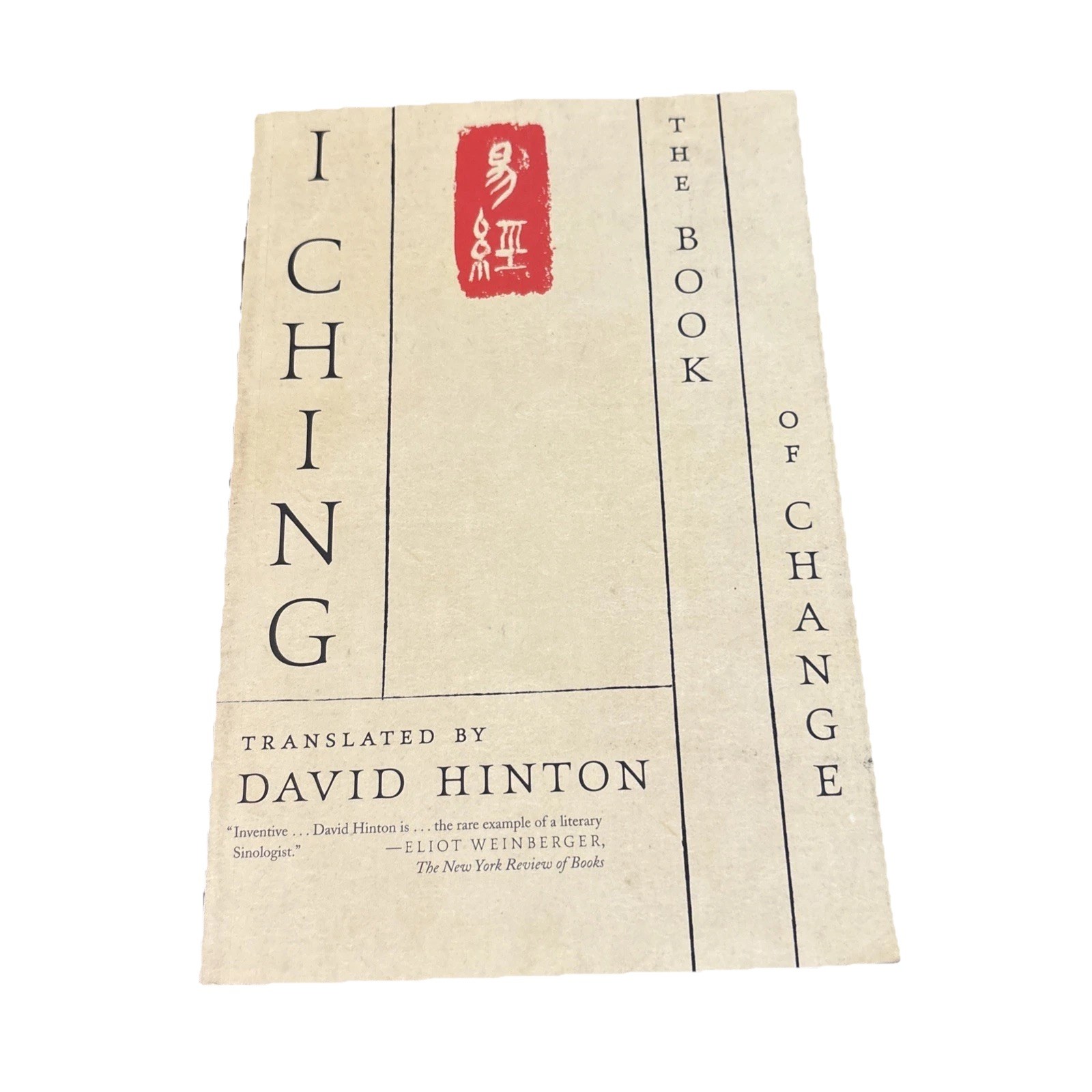I Ching The Book of Change a New Translation David Hinton PB Very Good