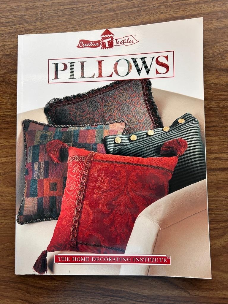 Creative Textiles Pillows craft sewing book 112 pages 1997