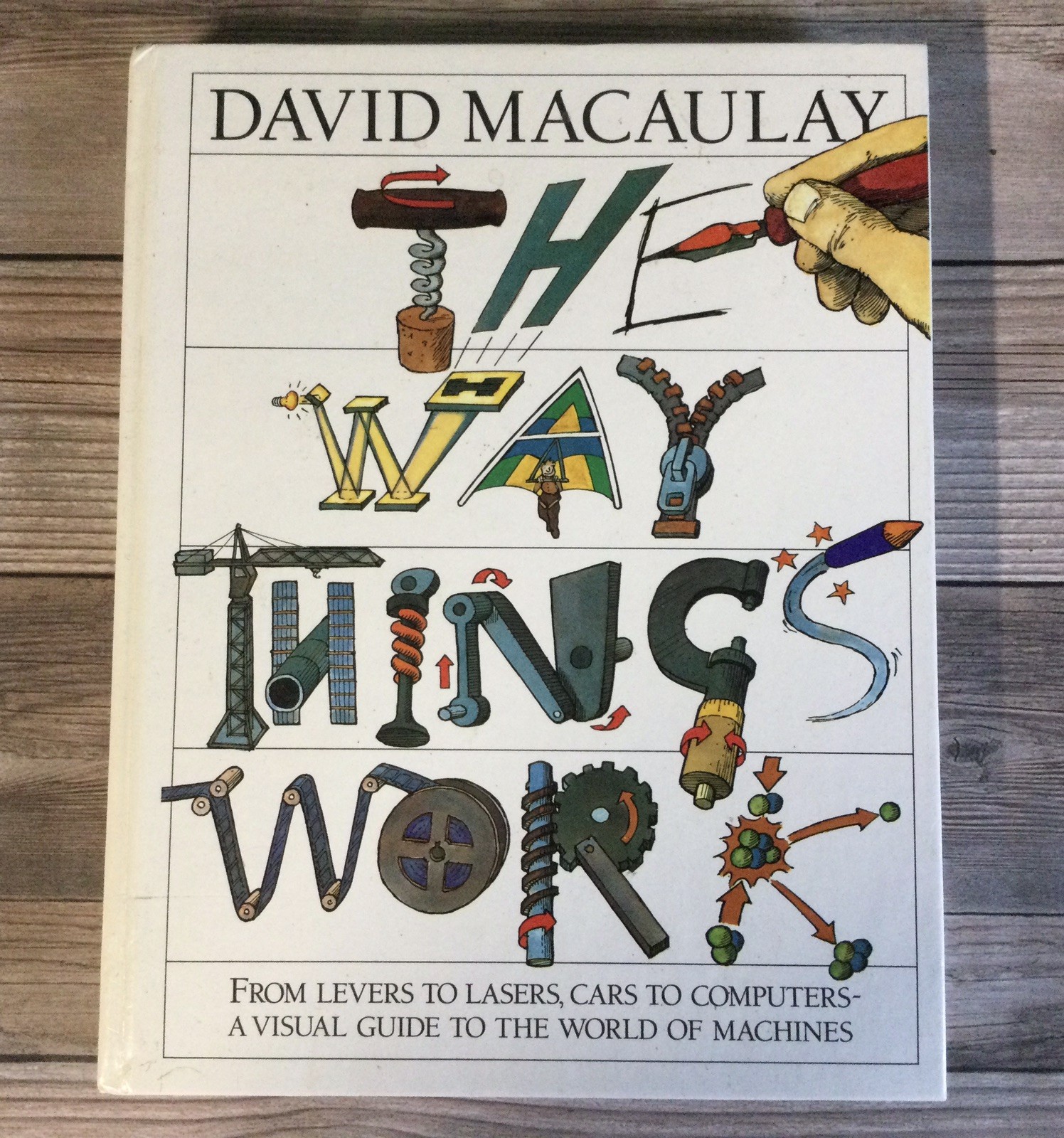 The Way Things Work David Macaulay (1988, Hardcover) Inc Readers Digest Letter