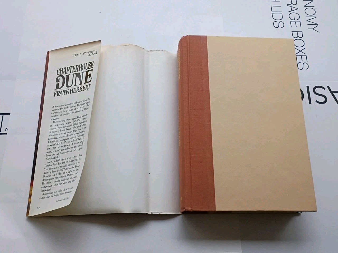 Chapterhouse Dune 1985 Frank Herbert Putnam HB – **1st Edition – 1st Printing**