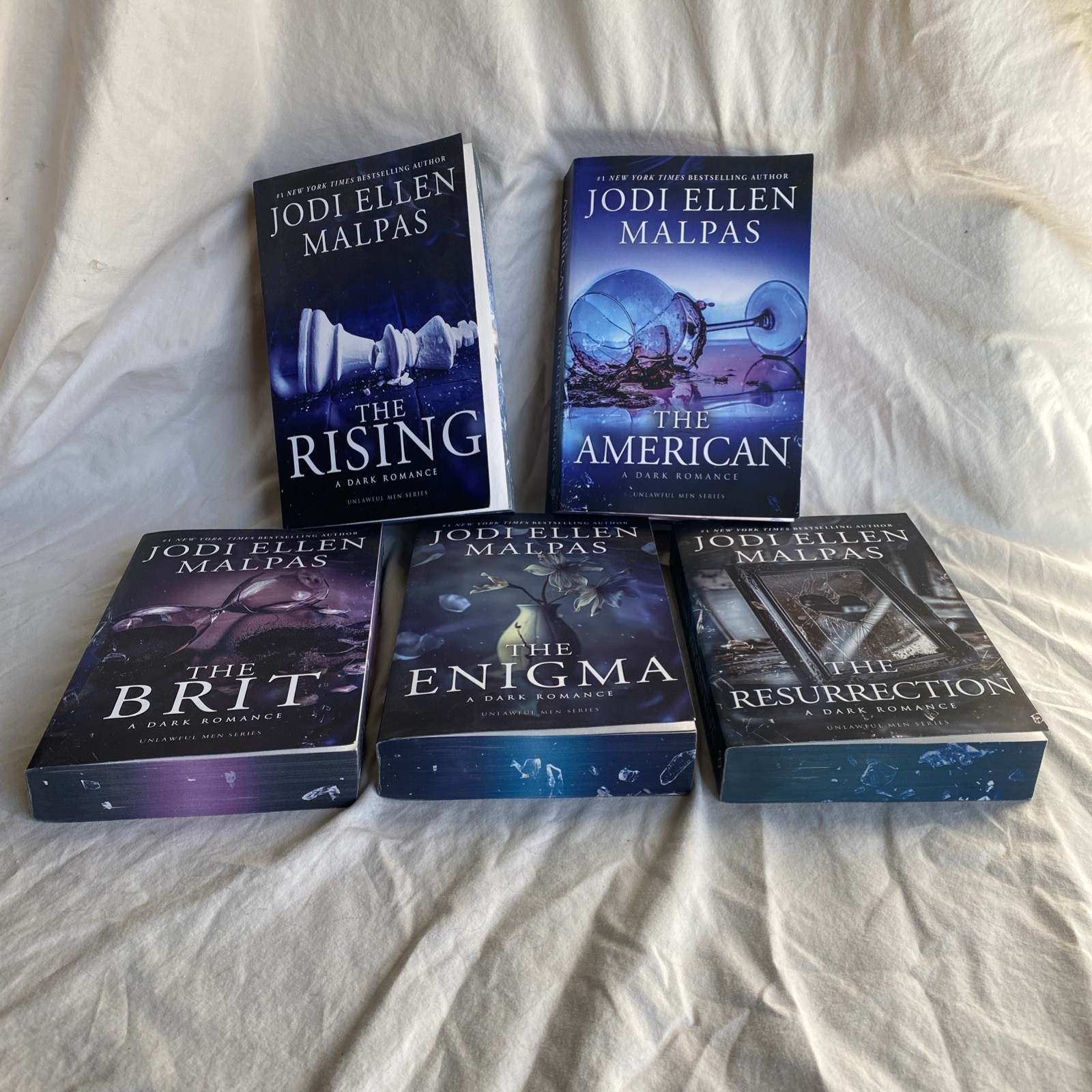 Jodi Ellen Malpas ~ Unlawful Men Series Books 1-5 Dark Romance Paperback