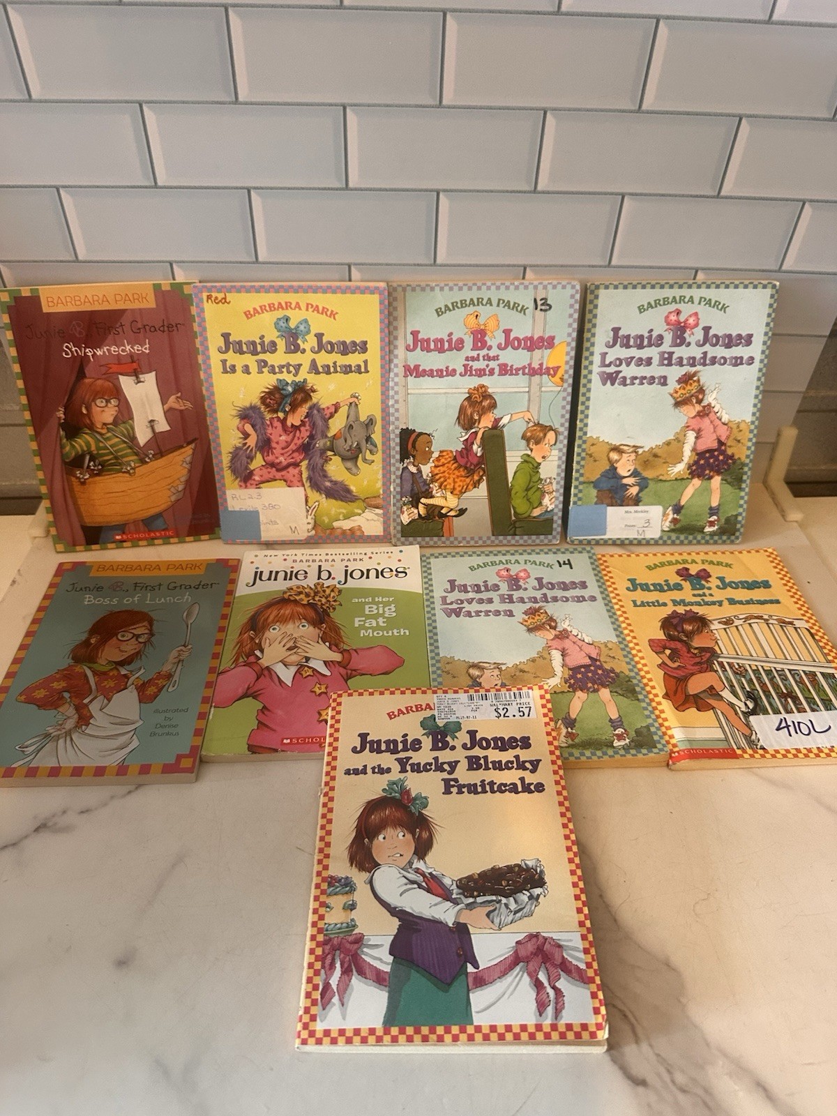 Junie B. Jones Book Lot Of 9 by Barbara Park (475)
