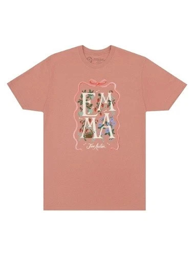 Puffin in Bloom: Emma Unisex T-Shirt Medium by Out of Print [Other apparel]