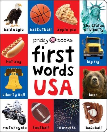 First Words USA (First 100) – Board book By Priddy Books – GOOD