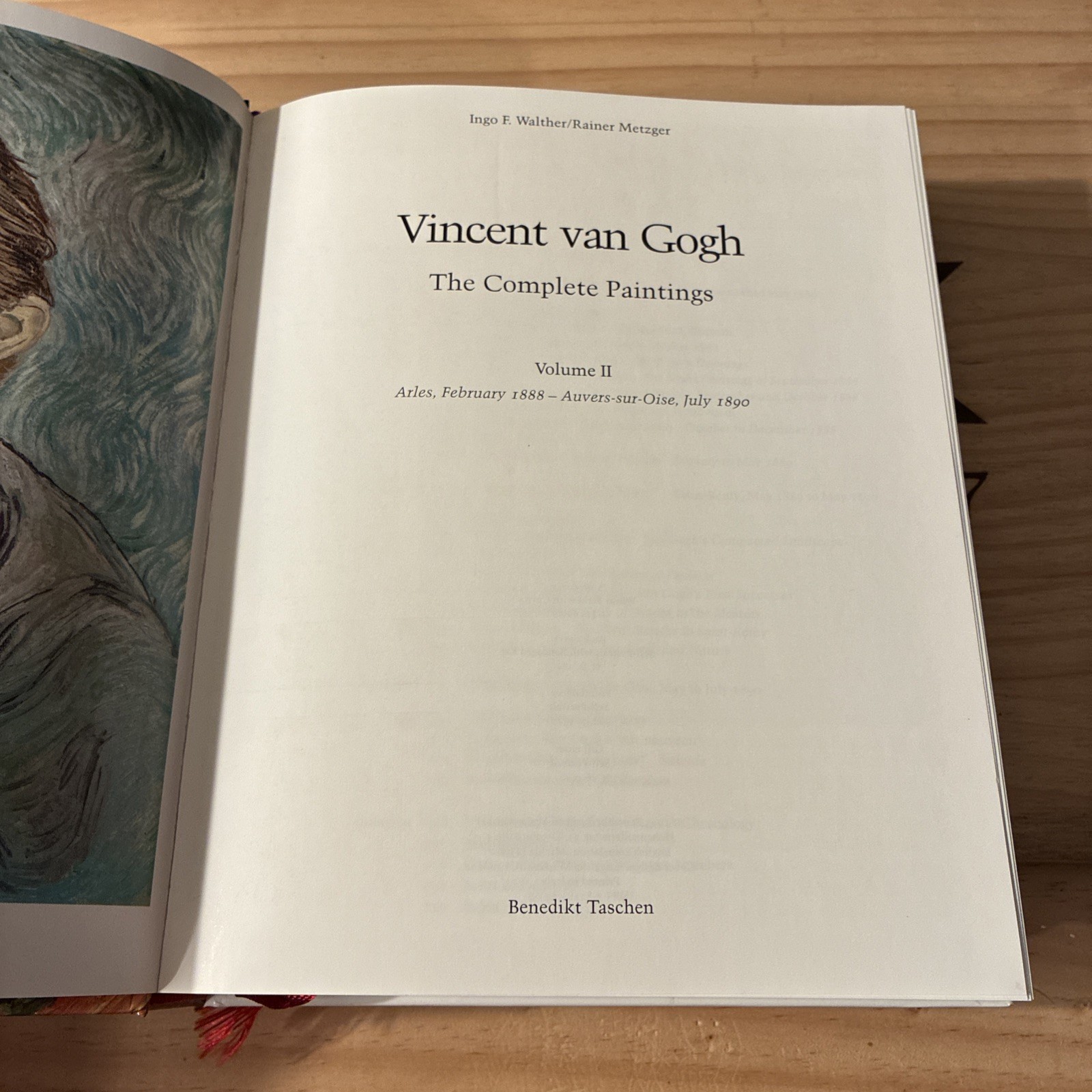 Art Book Van Gogh Complete Box Set Ingo Walther Taschen Artist Biography Books