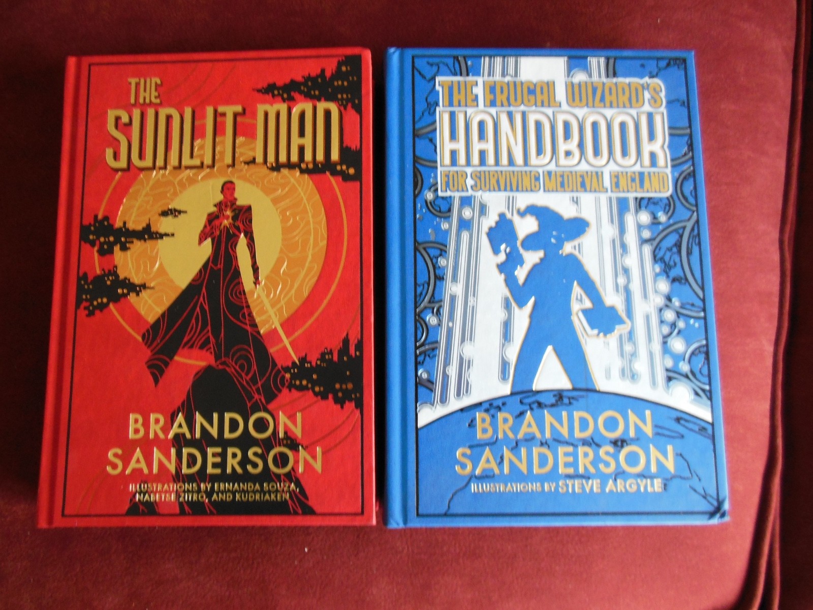 The Sunlit Man and The Frugal Wizard’s Handbook For Surviving Medieval Europe.