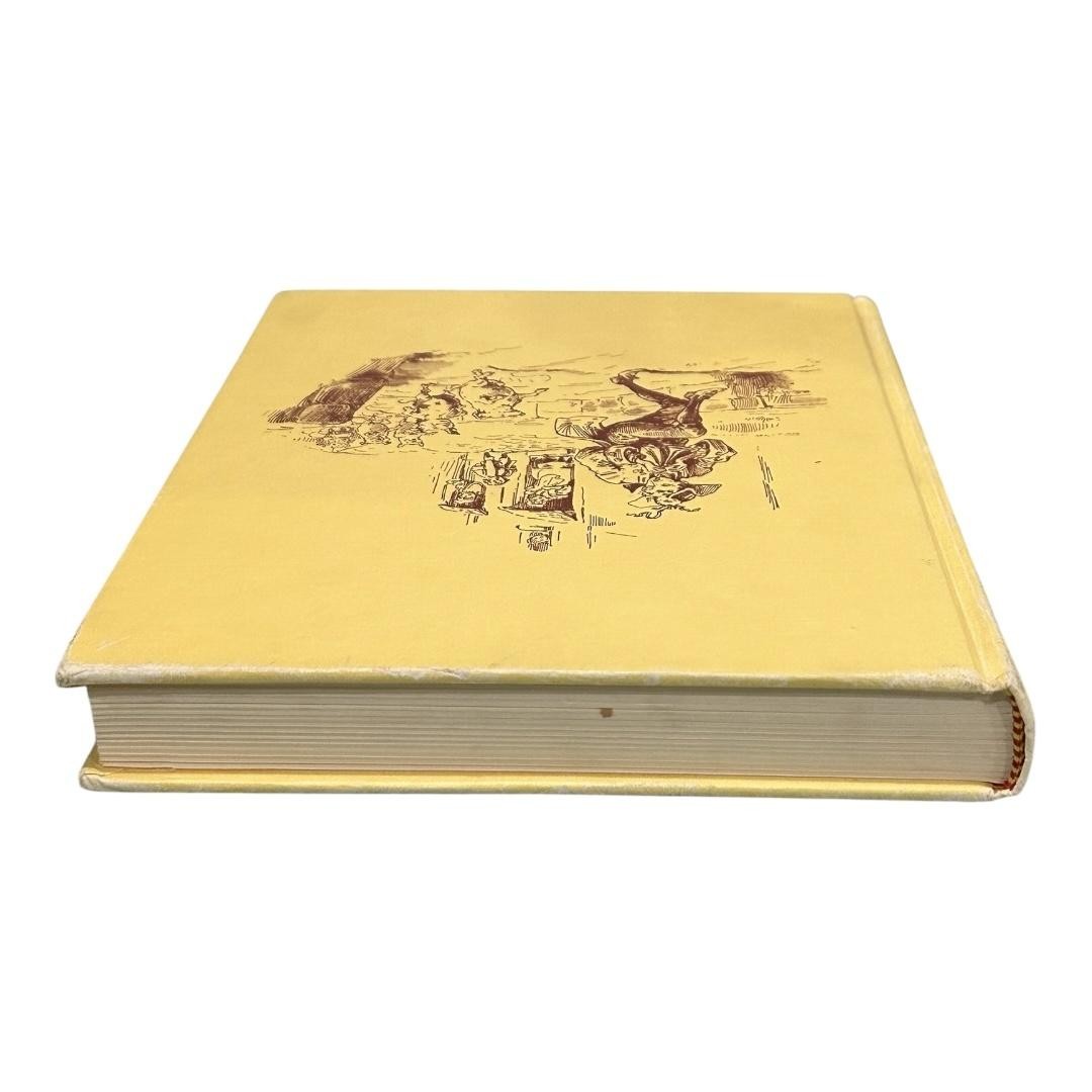 Vintage Mother Goose Nursery Rhymes Mother Goose Chancellor Press HC Yellow 1987