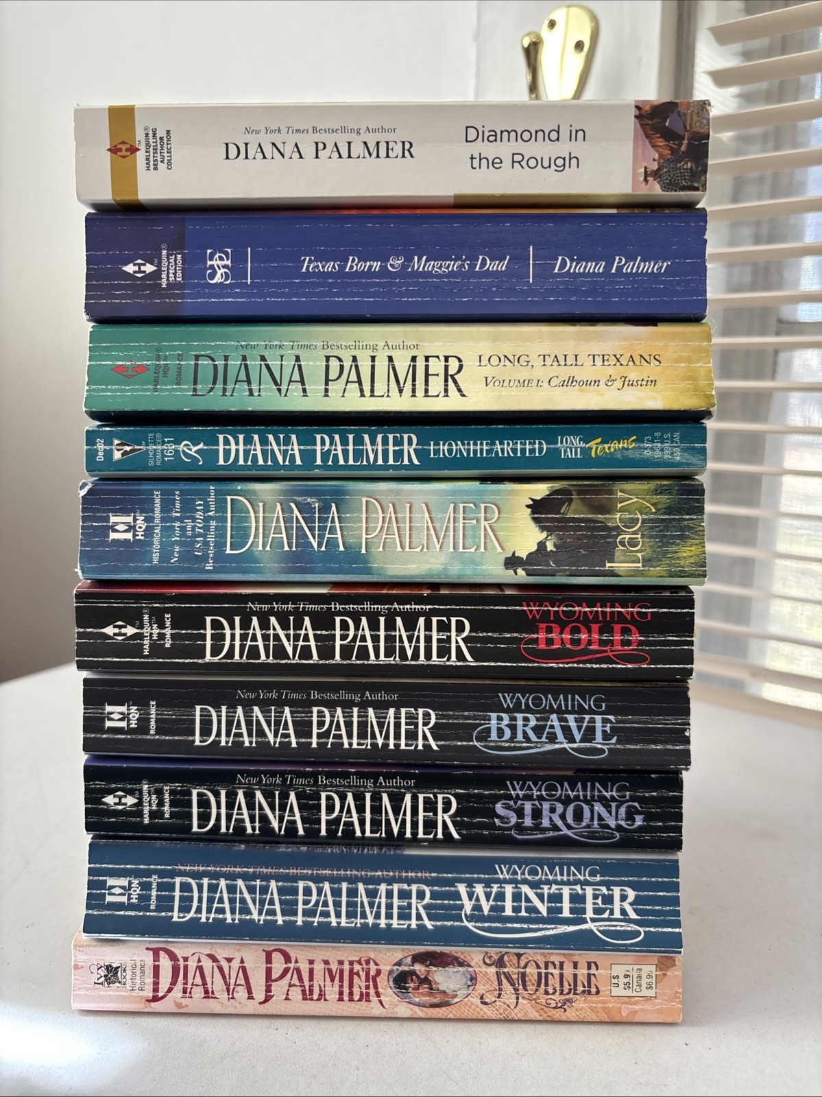 Lot of 10- Diana Palmer – Westerns, Romance, Wyoming – PB – Free Shipping