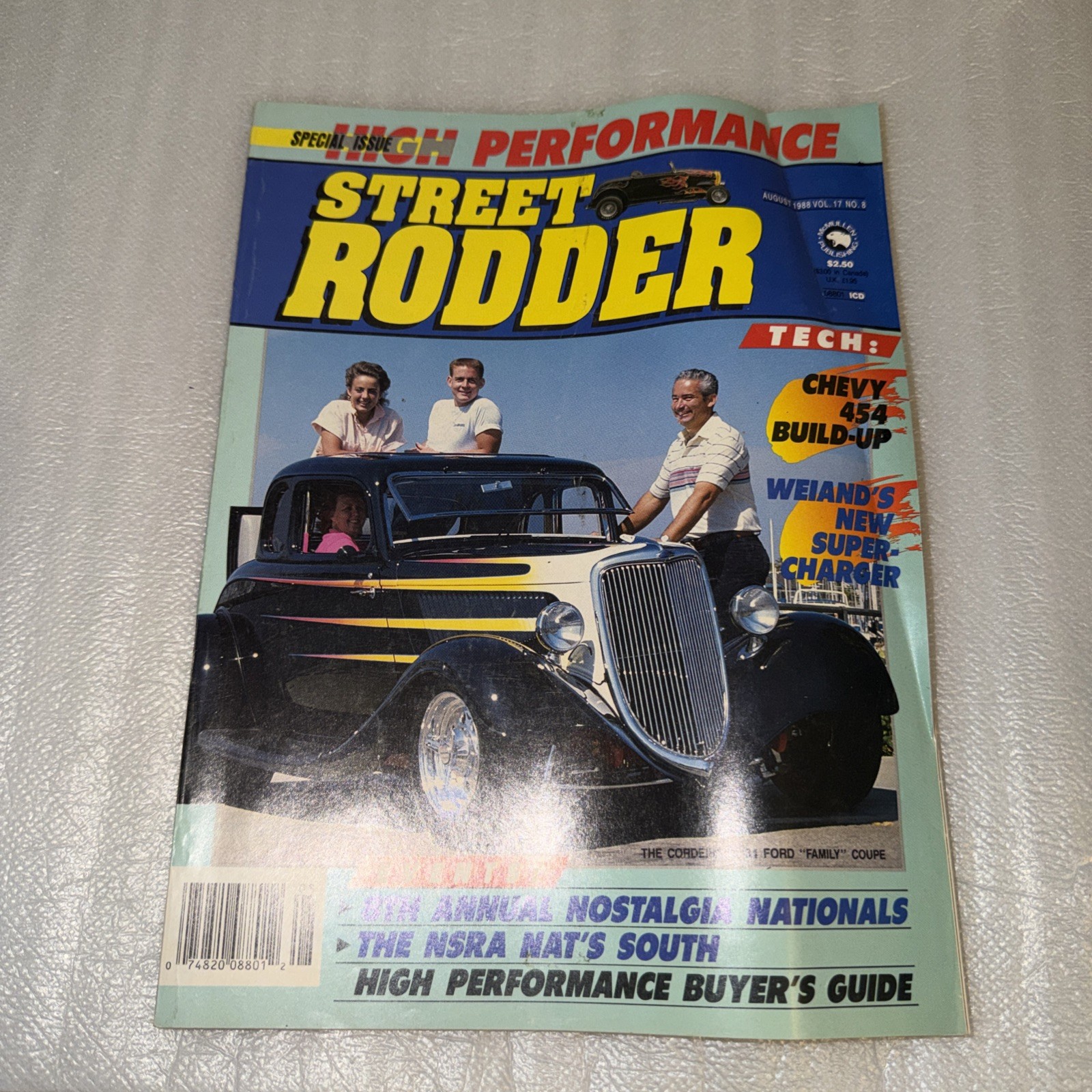 Street Rodder Mag./Aug/ 1988/High Performance Buyers Guide/454 Buildup /F17C