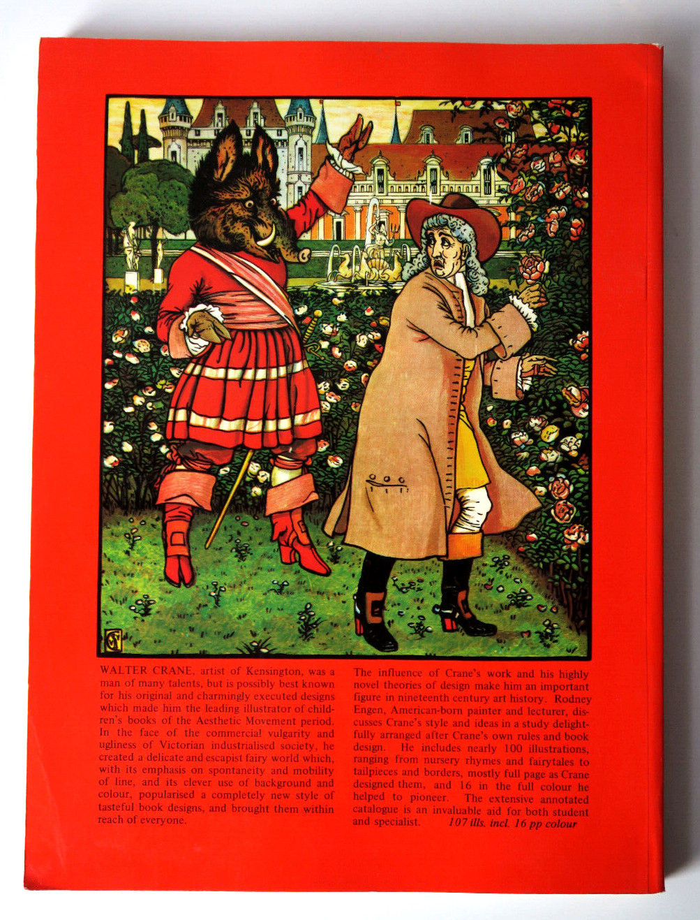 Walter Crane as a Book Illustrator by Rodney K. Engen – Trade Paperback 1975