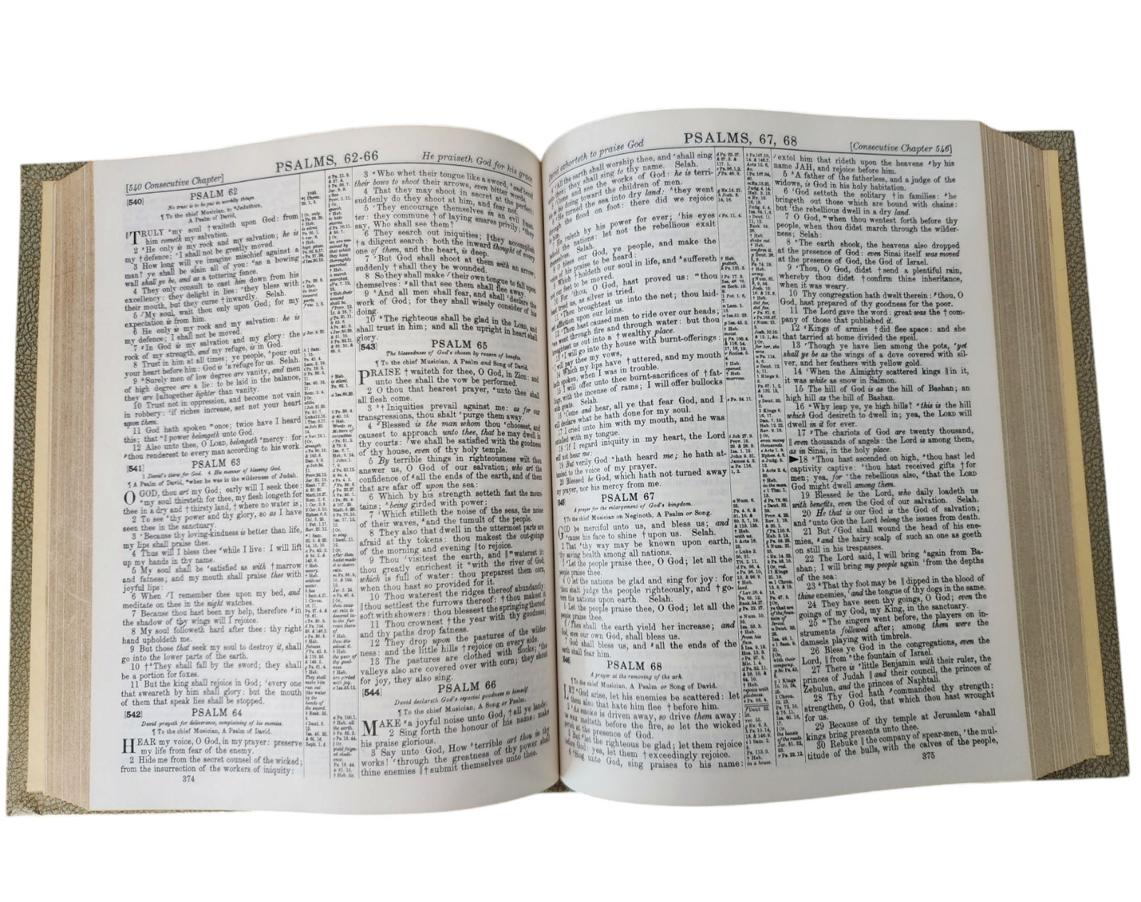 Holy Bible King James Version Red Letter Edition Family 1971 Heirloom Hardcover
