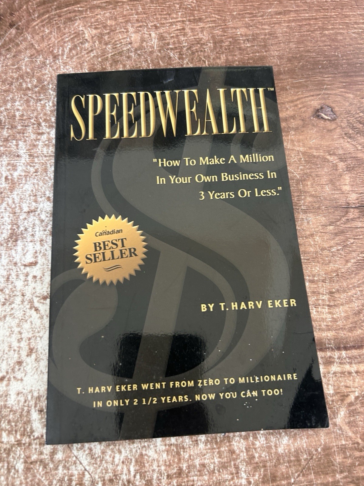 Speedwealth Book T. Harv Eker How to make a million in 3 years/ Business